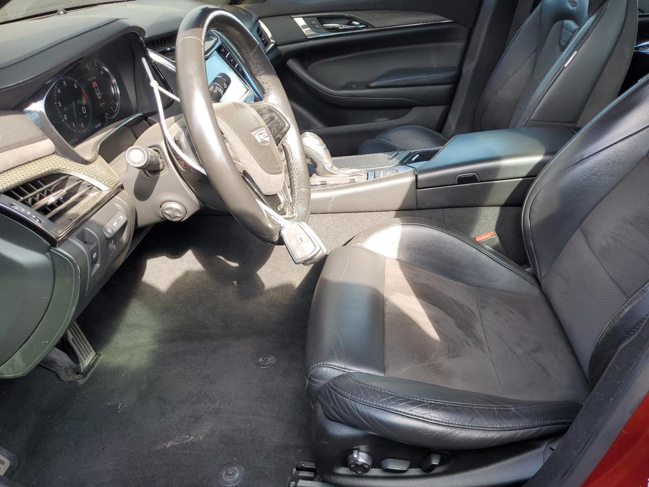 2017 Cadillac CTS VIN 1G6A15S65H0168585 Copart auction photo, vandalism damage thumbnail 7