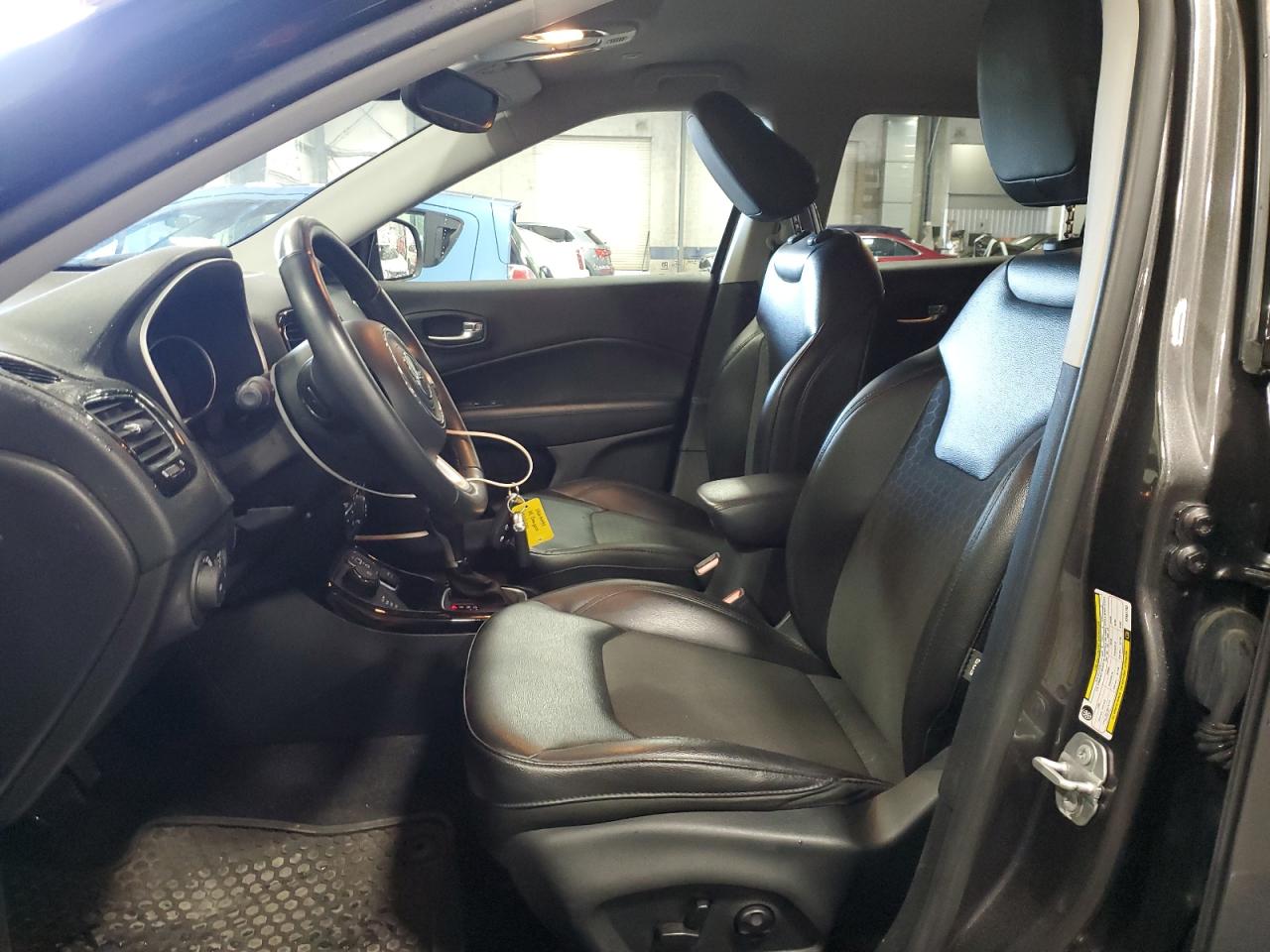 2019 Jeep Compass VIN 3C4NJDBB9KT661783 Copart auction photo, rear end damage thumbnail 7