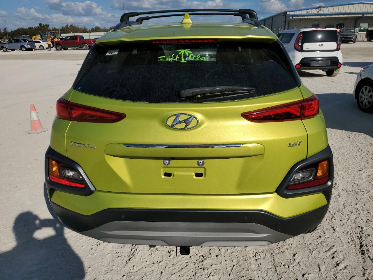 2020 Hyundai Kona VIN KM8K53A51LU445295 Copart auction photo, water/flood damage thumbnail 6