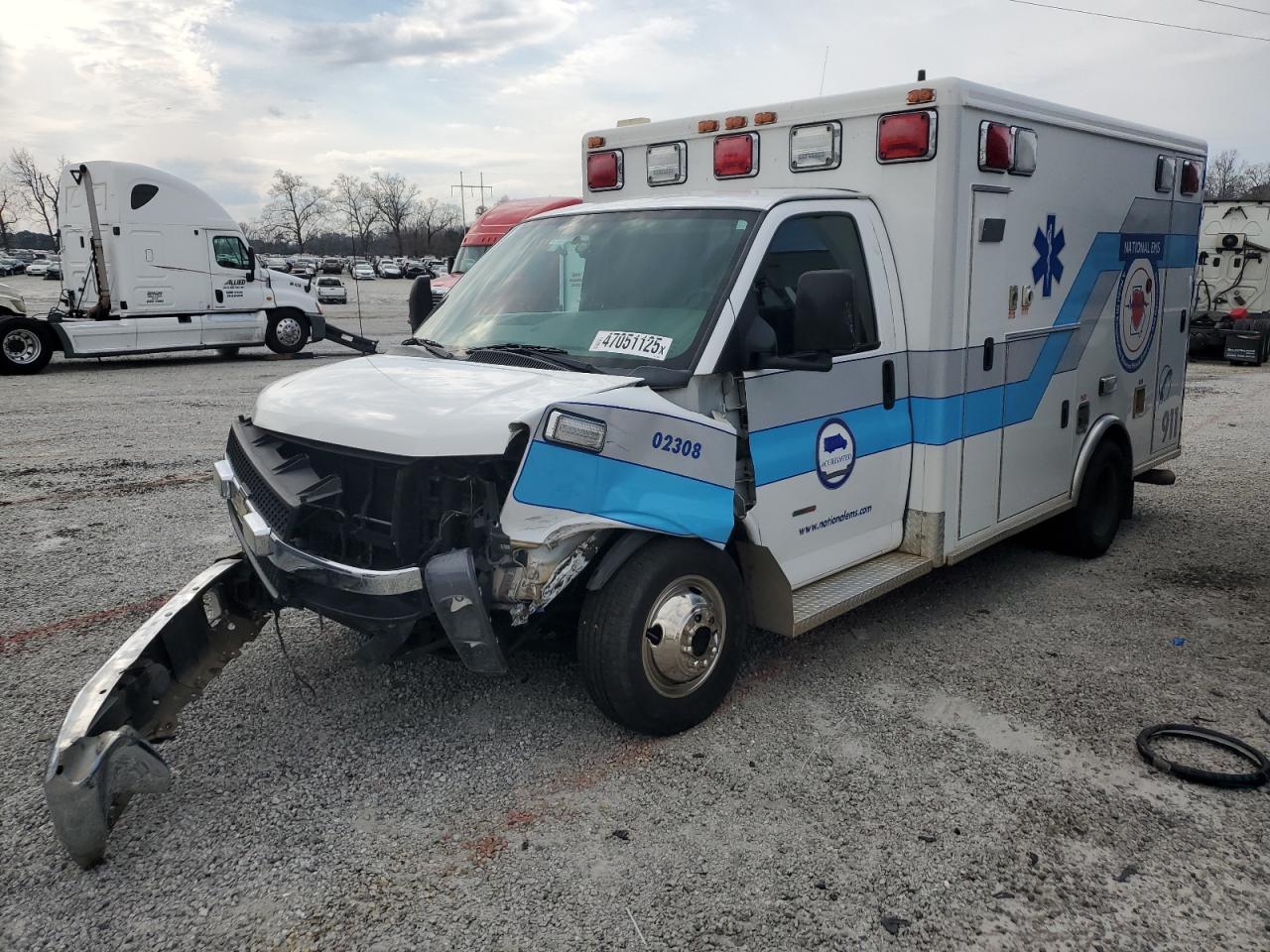 2014 Chevrolet Express VIN 1GB3G2CL1E1115397 - Copart auction photo