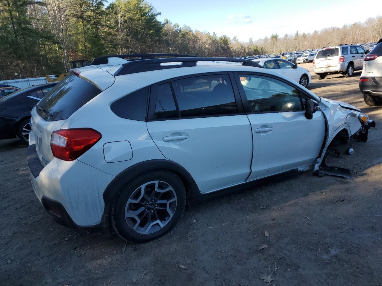 2017 Subaru XV VIN JF2GPANC9HH233800 Copart auction photo, front end / side damage thumbnail 3