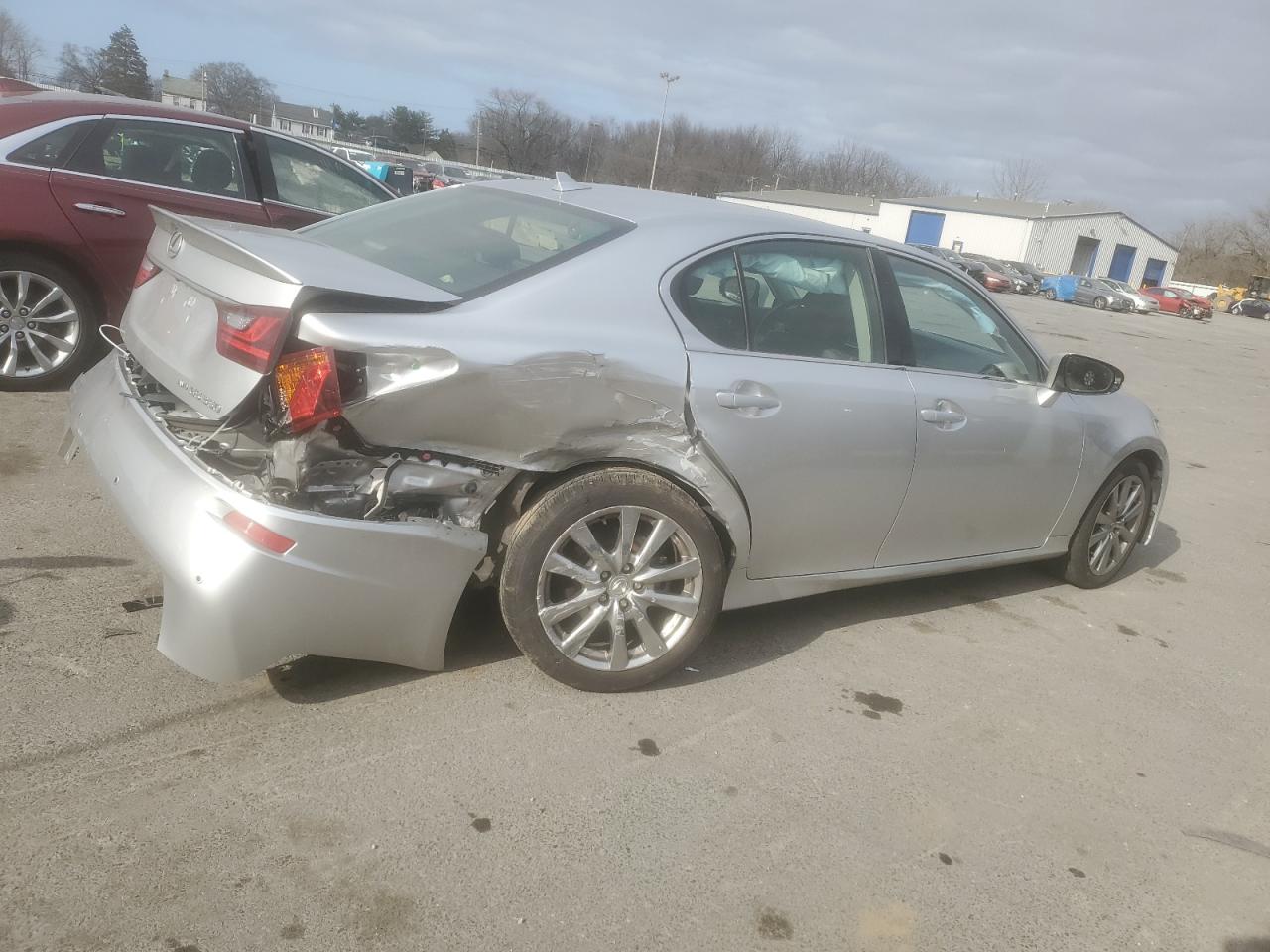 2013 Lexus GS VIN JTHCE1BL5D5018903 Copart auction photo, rear end damage thumbnail 3
