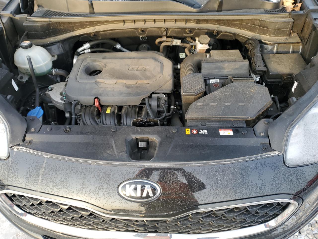 2020 KIA Sportage VIN KNDPMCAC5L7631657 Copart auction photo, vandalism damage thumbnail 12