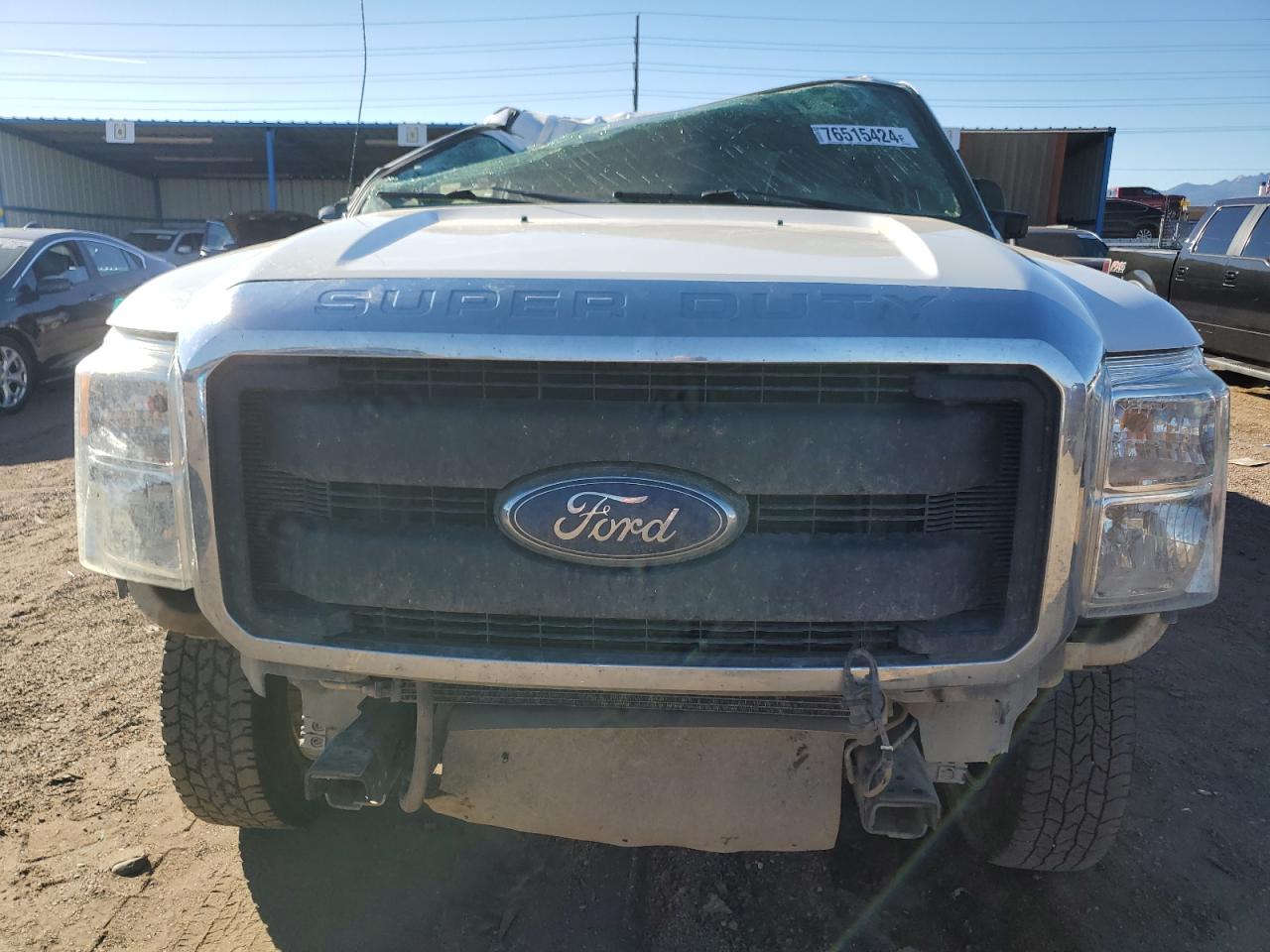 2016 Ford F250 VIN 1FT7W2B60GEC82793 Copart auction photo, rollover damage thumbnail 5
