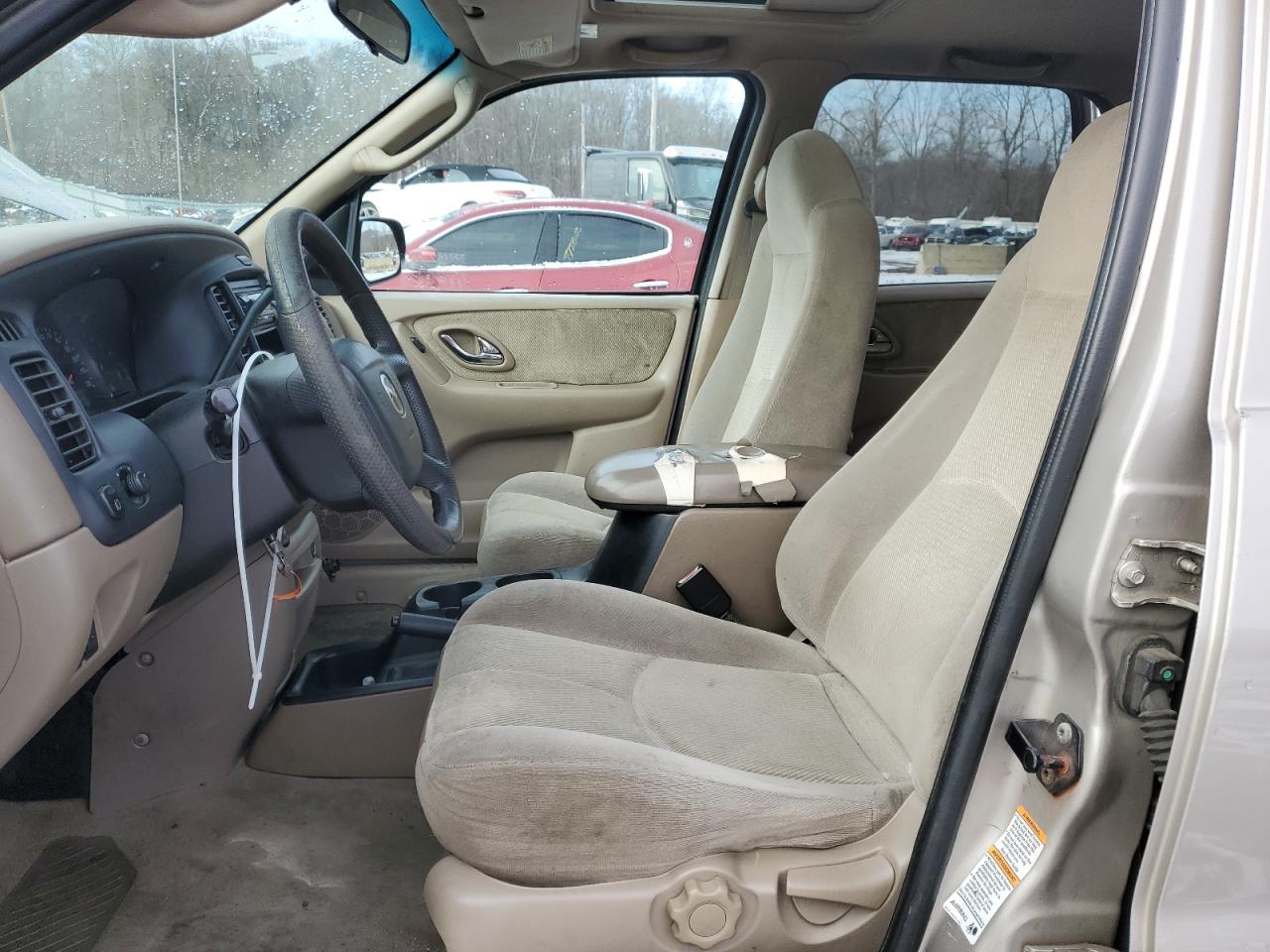 2001 Mazda Tribute VIN 4F2CU081X1KM70119 Copart auction photo, all over damage thumbnail 7