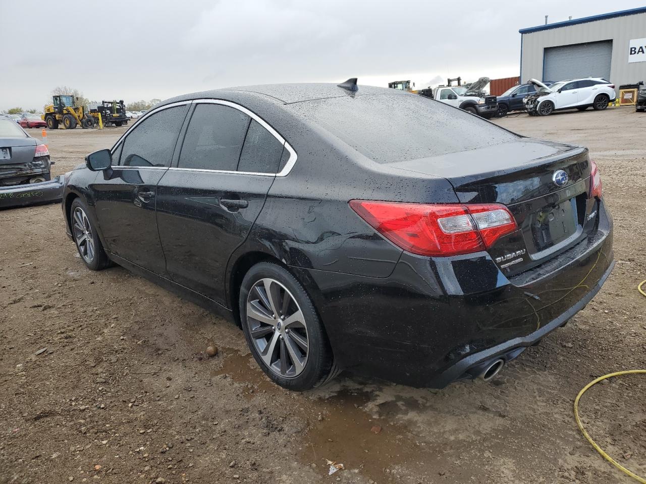 2018 Subaru Legacy VIN 4S3BNAN60J3045808 Copart auction photo, side damage thumbnail 2