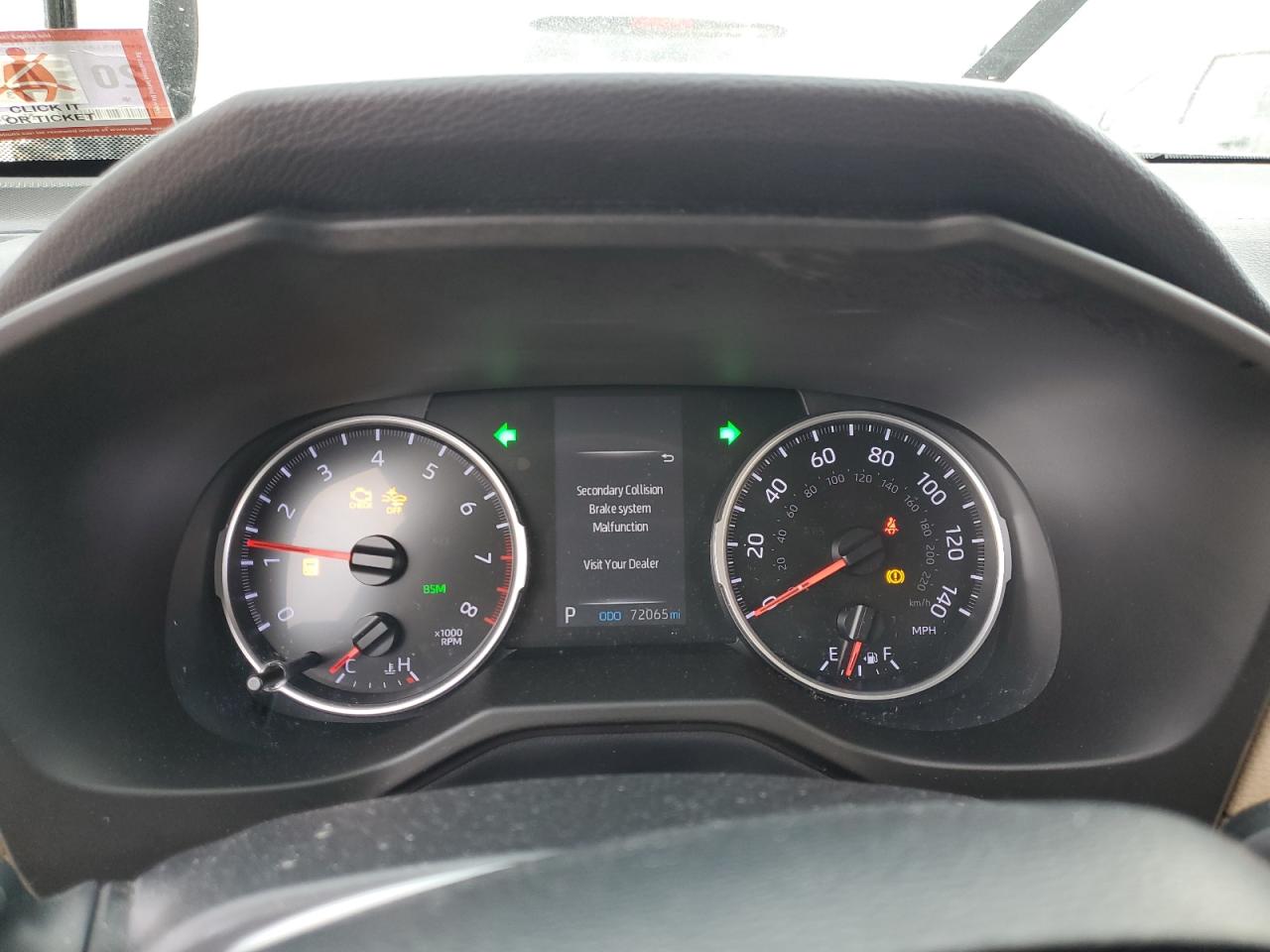 2019 Toyota RAV 4 VIN 2T3A1RFV3KW021786 Copart auction photo, front end / rear end damage thumbnail 9