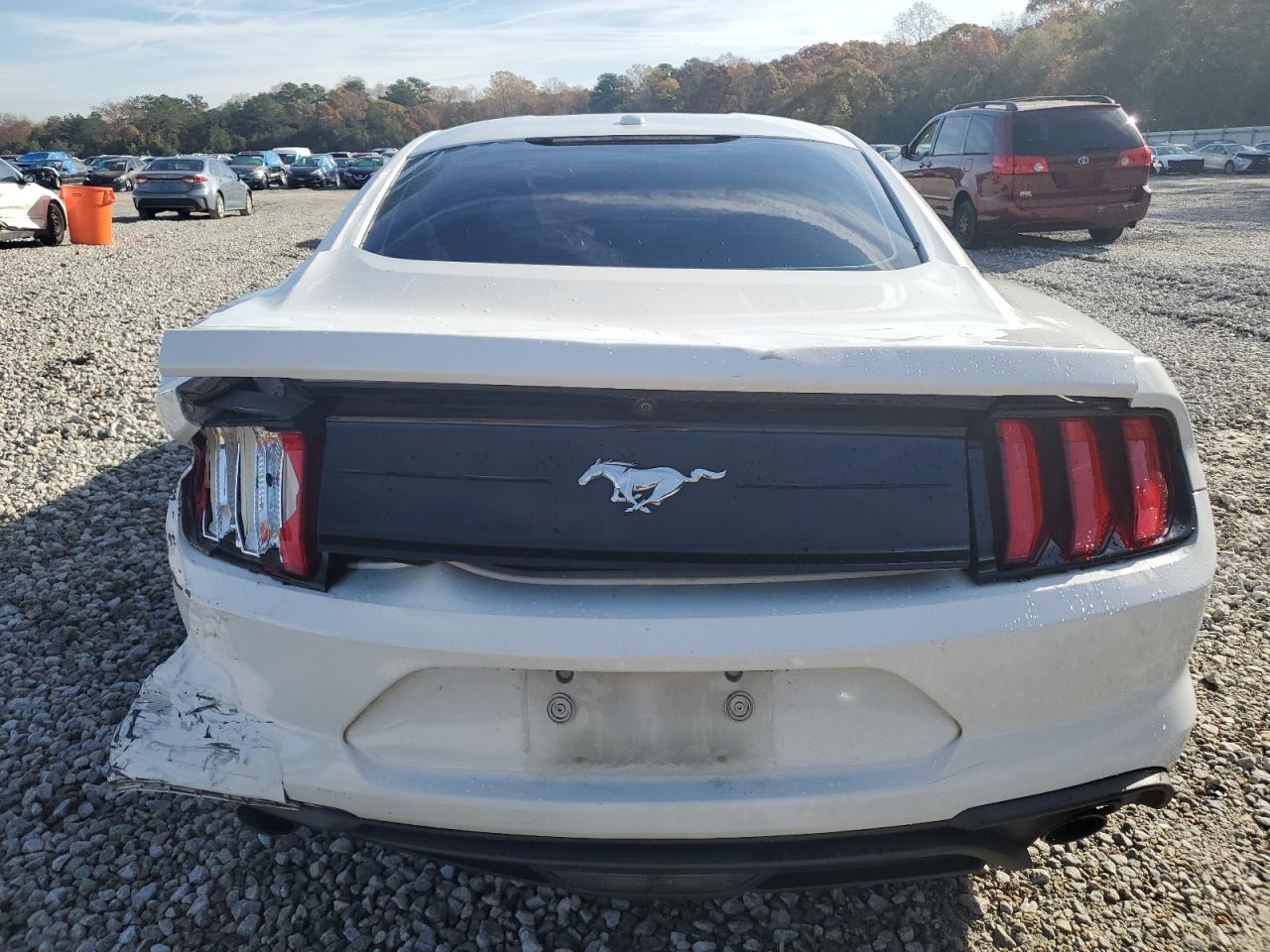 2020 Ford Mustang VIN 1FA6P8THXL5129026 Copart auction photo, rear end / minor dent/scratches damage thumbnail 6