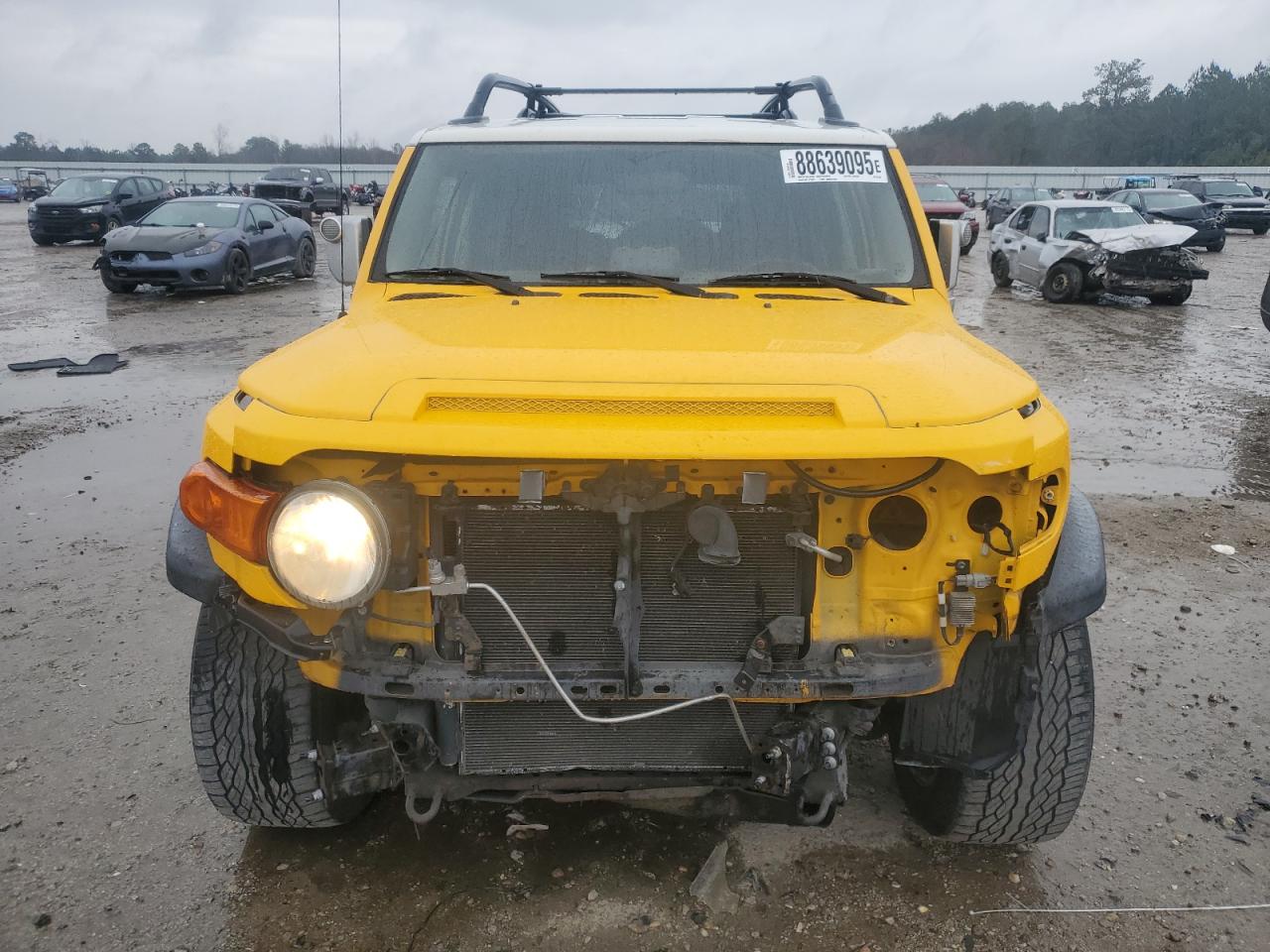 2007 Toyota FJ Cruiser VIN JTEZU11F870011922 Copart auction photo, front end damage thumbnail 5