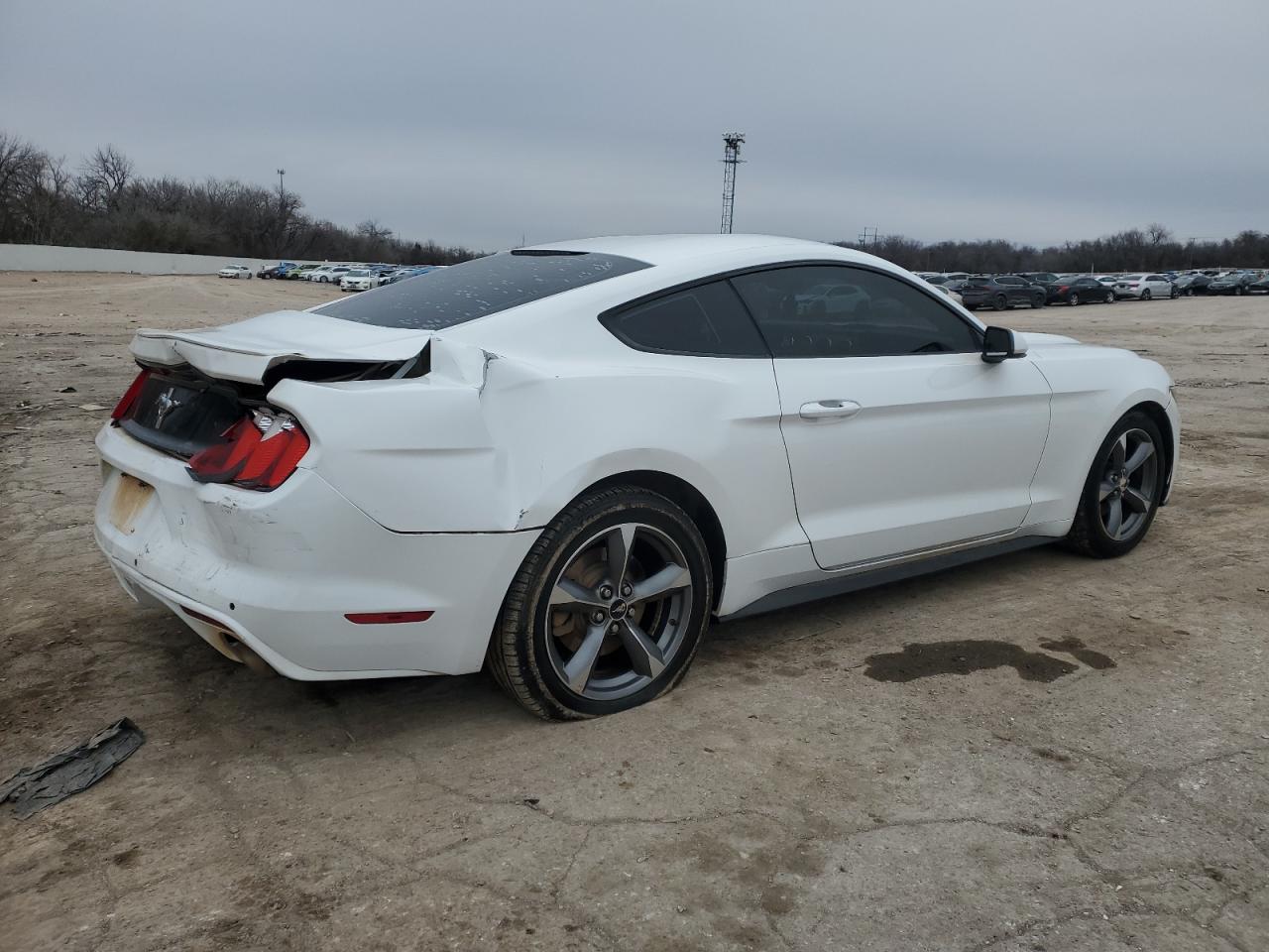 2015 Ford Mustang VIN 1FA6P8AM5F5355205 Copart auction photo, rear end / minor dent/scratches damage thumbnail 3