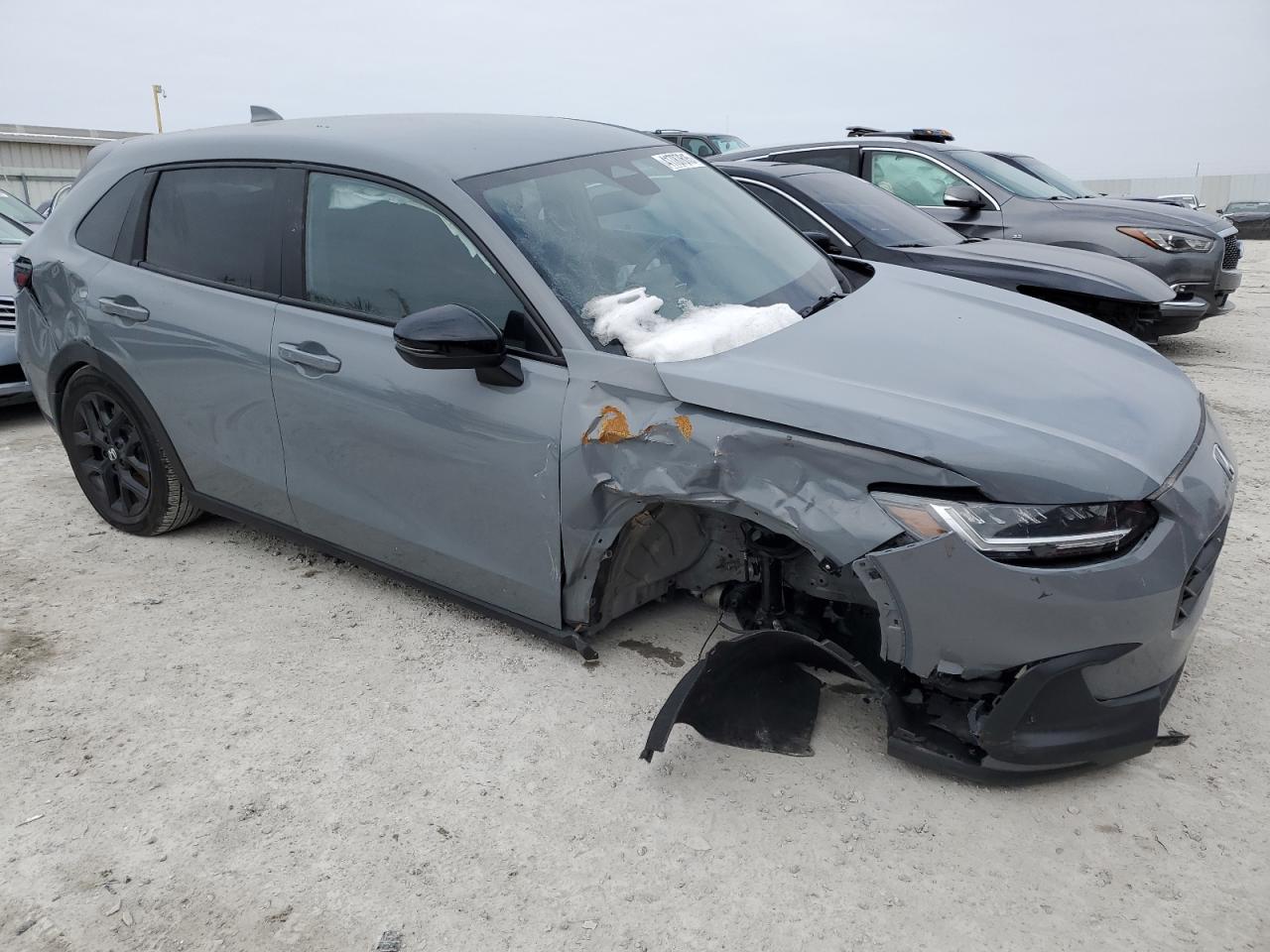 2024 Honda HR-V VIN 3CZRZ2H53RM715609 Copart auction photo, front end / rear end damage thumbnail 4
