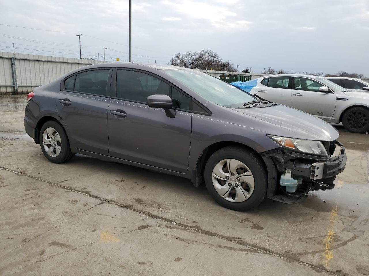 2014 Honda Civic VIN 19XFB2F53EE000964 Copart auction photo, front end / minor dent/scratches damage thumbnail 4