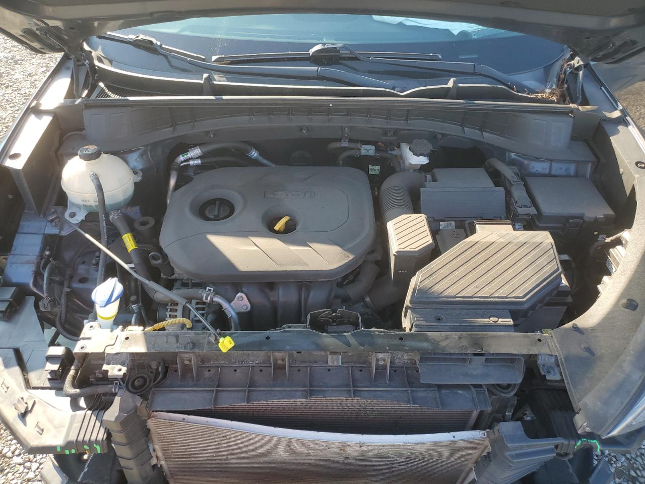 2020 Hyundai Tucson VIN KM8J23A49LU109552 Copart auction photo, all over damage thumbnail 11