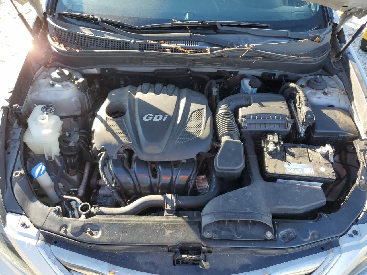 2012 Hyundai Sonata VIN 5NPEC4AC2CH314608 Copart auction photo, all over damage thumbnail 11