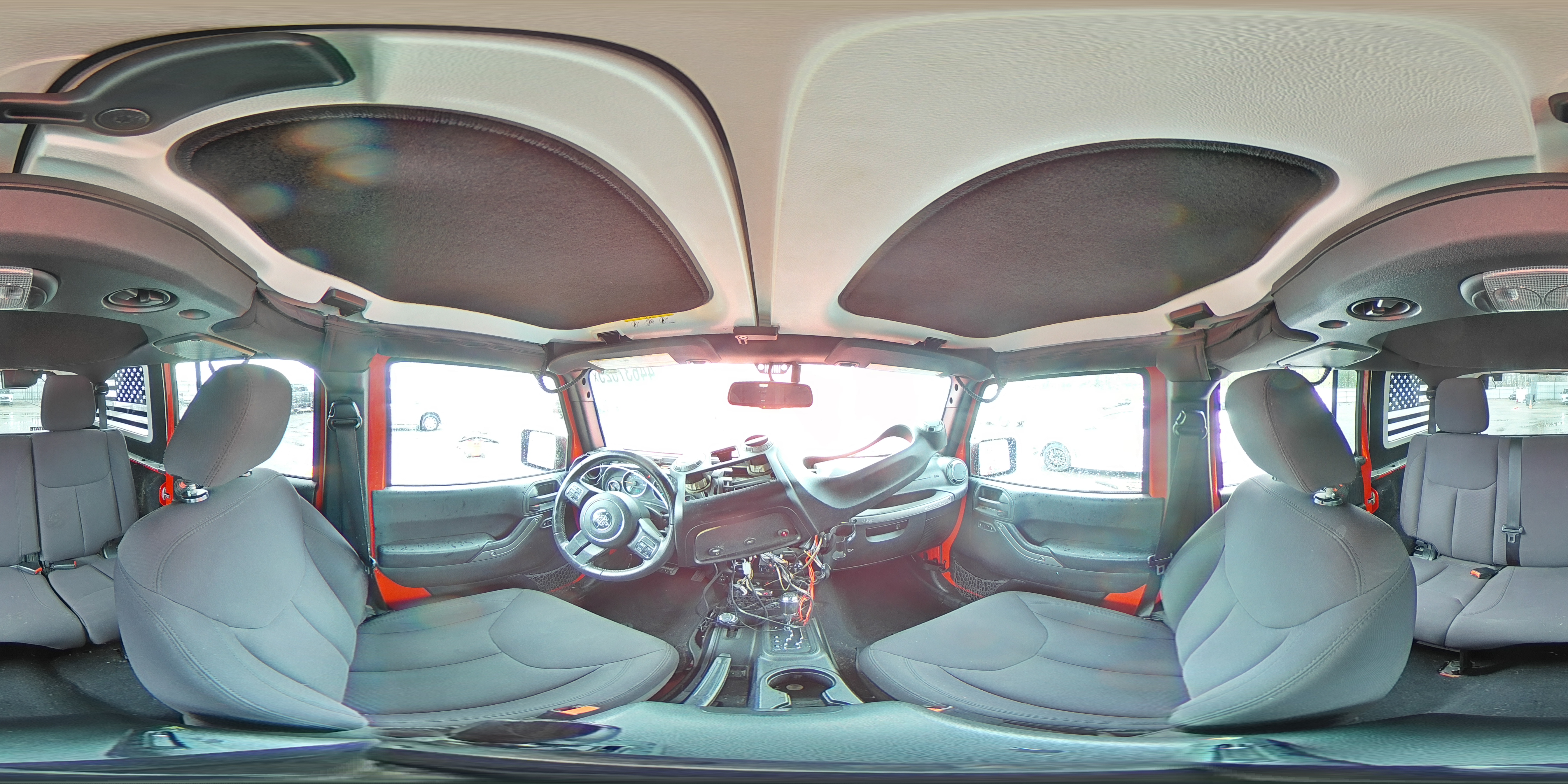 2015 Jeep Wrangler VIN 1C4BJWDG7FL544020 Copart auction photo, vandalism damage thumbnail 15
