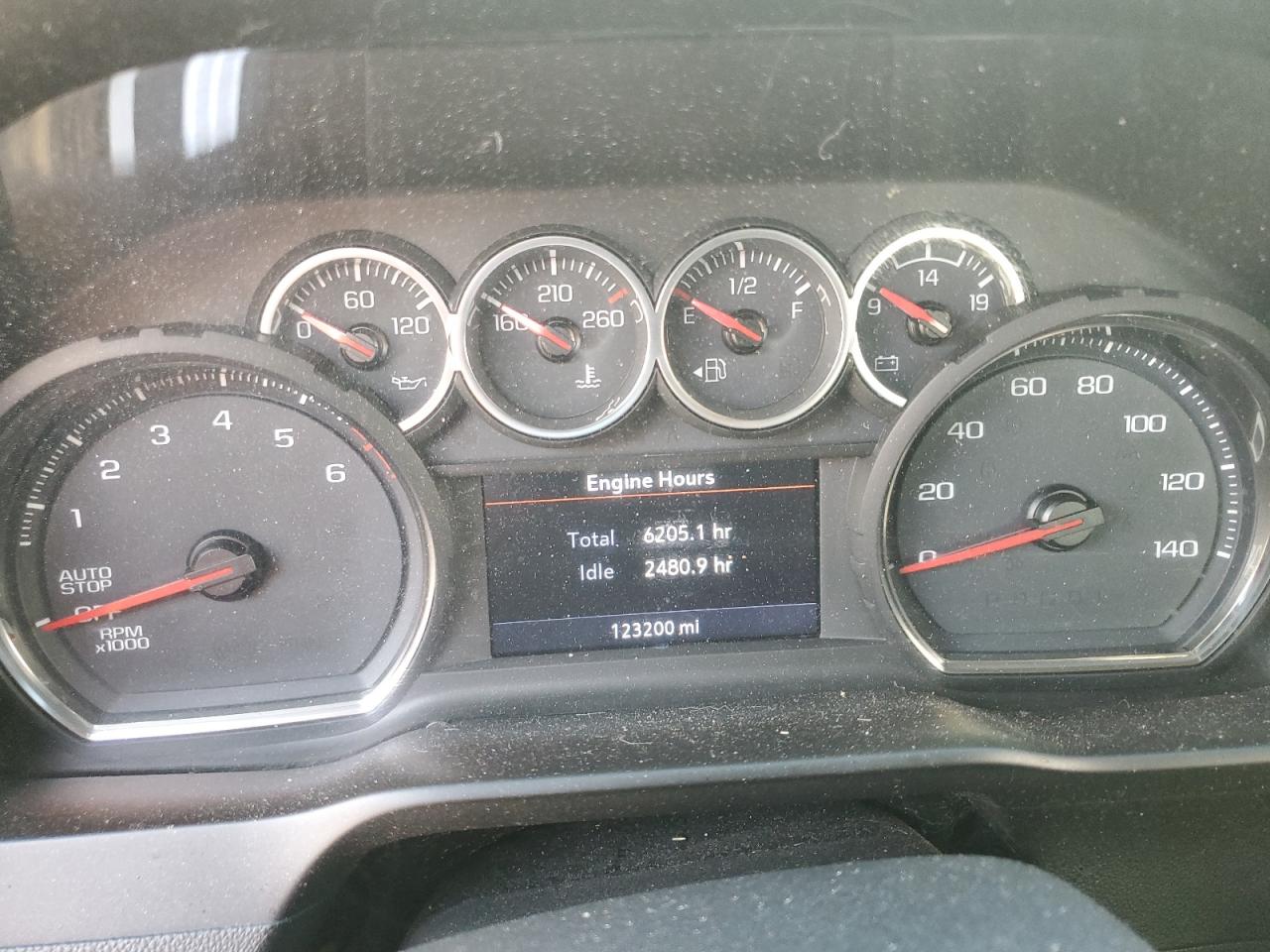 2020 Chevrolet Silverado VIN 3GCPWCED2LG210058 Copart auction photo, all over damage thumbnail 9