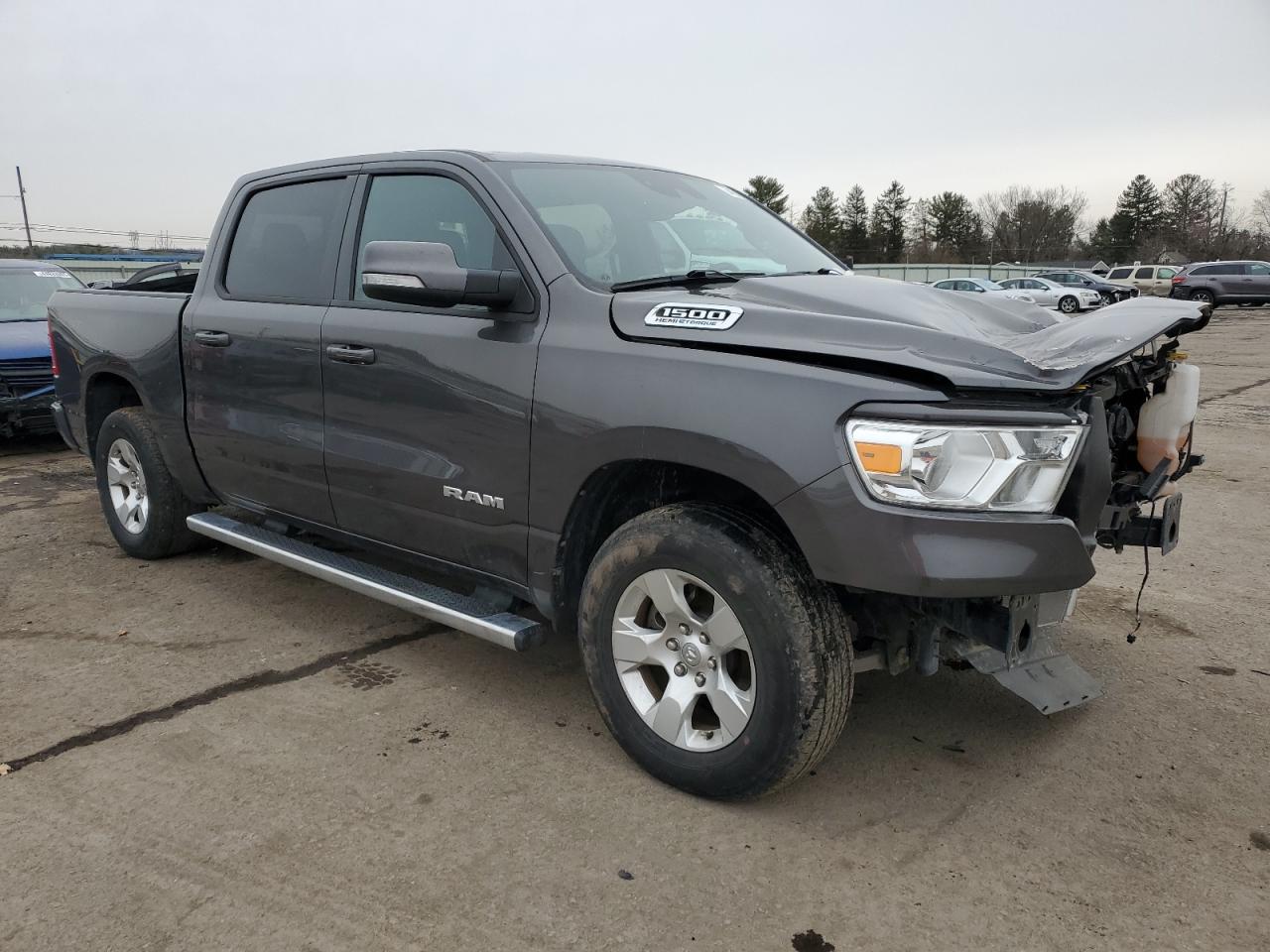 2021 RAM 1500 VIN 1C6SRFFT4MN771614 Copart auction photo, front end damage thumbnail 4