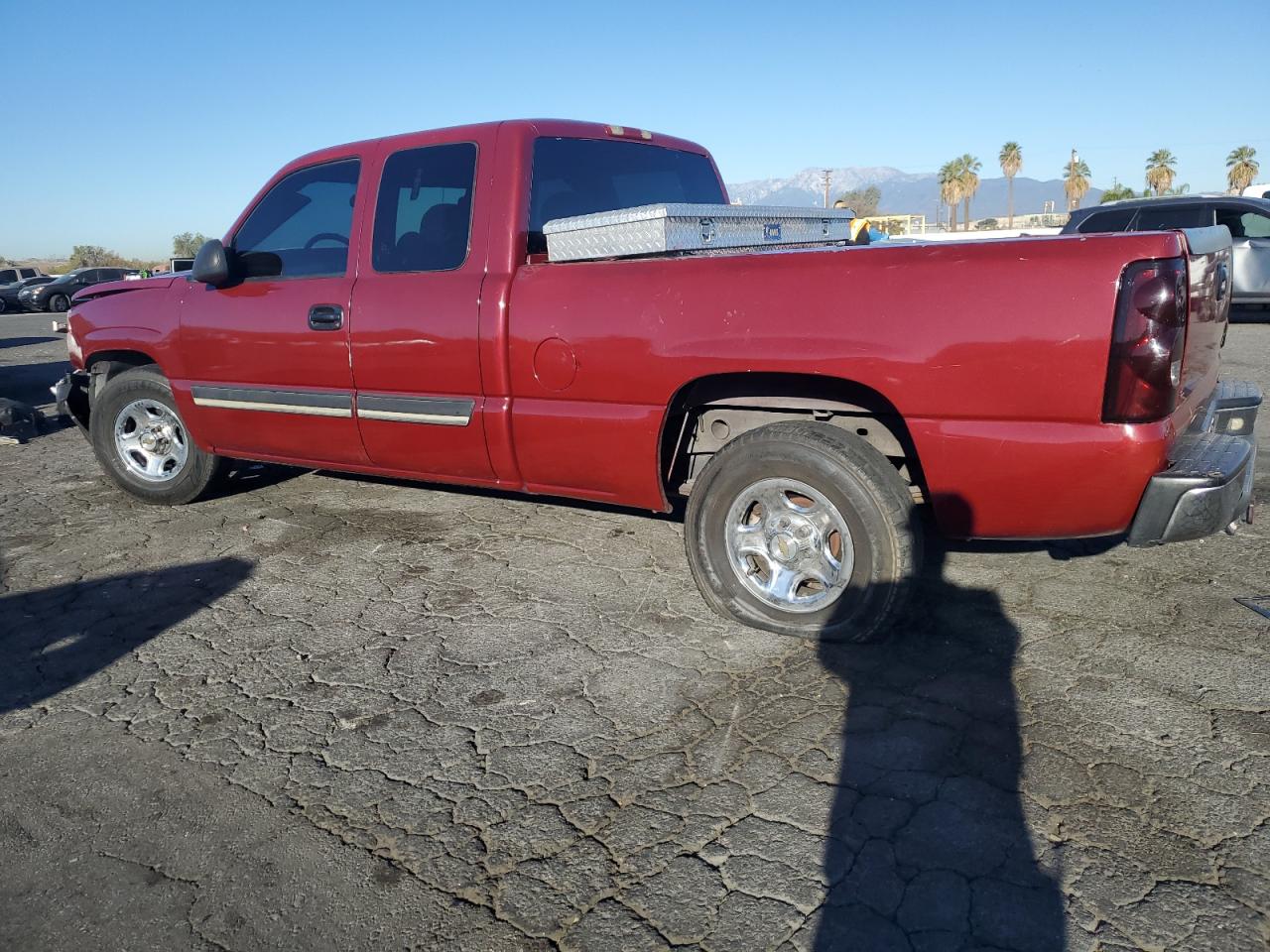 2004 Chevrolet Silverado VIN 1GCEC19T64Z326564 Copart auction photo, front end / side damage thumbnail 2