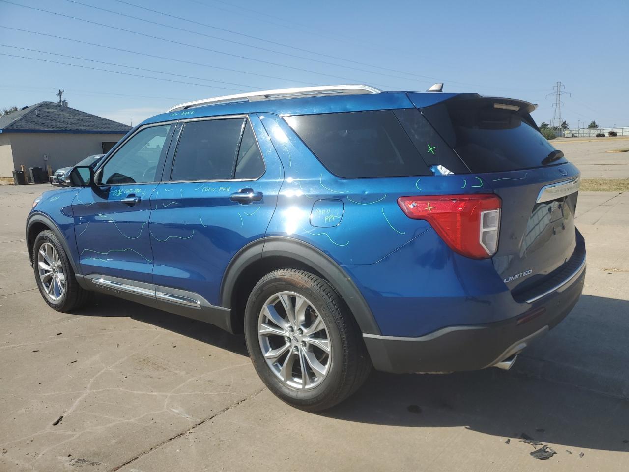 2021 Ford Explorer VIN 1FMSK7FH7MGB50513 Copart auction photo, hail / minor dent/scratches damage thumbnail 2