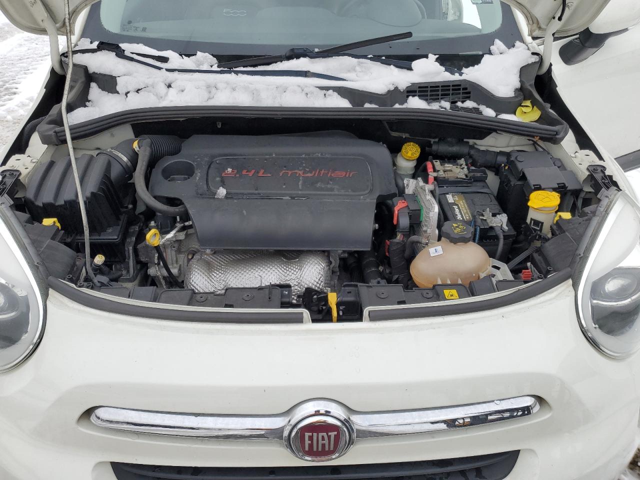2016 Fiat 500 VIN ZFBCFYDT2GP365900 Copart auction photo, burn - interior / mechanical damage thumbnail 13