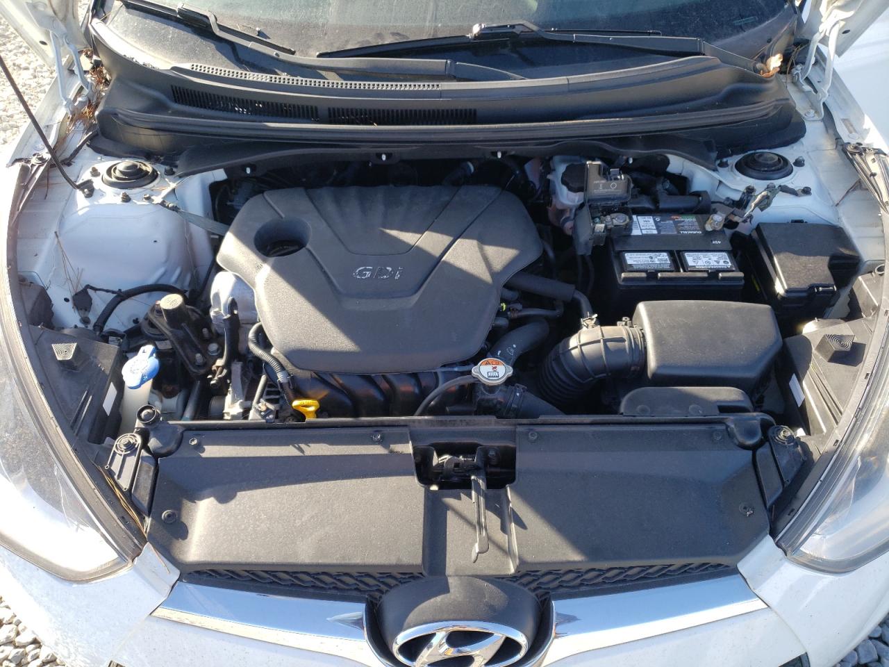 2013 Hyundai Veloster VIN KMHTC6AD4DU102520 Copart auction photo, top/roof damage thumbnail 11