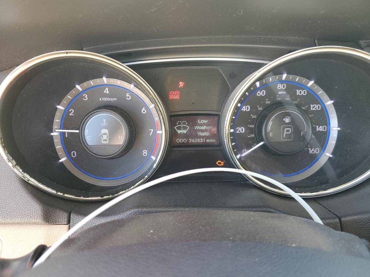 2013 Hyundai Sonata VIN 5NPEB4AC4DH732138 Copart auction photo, front end / side damage thumbnail 9