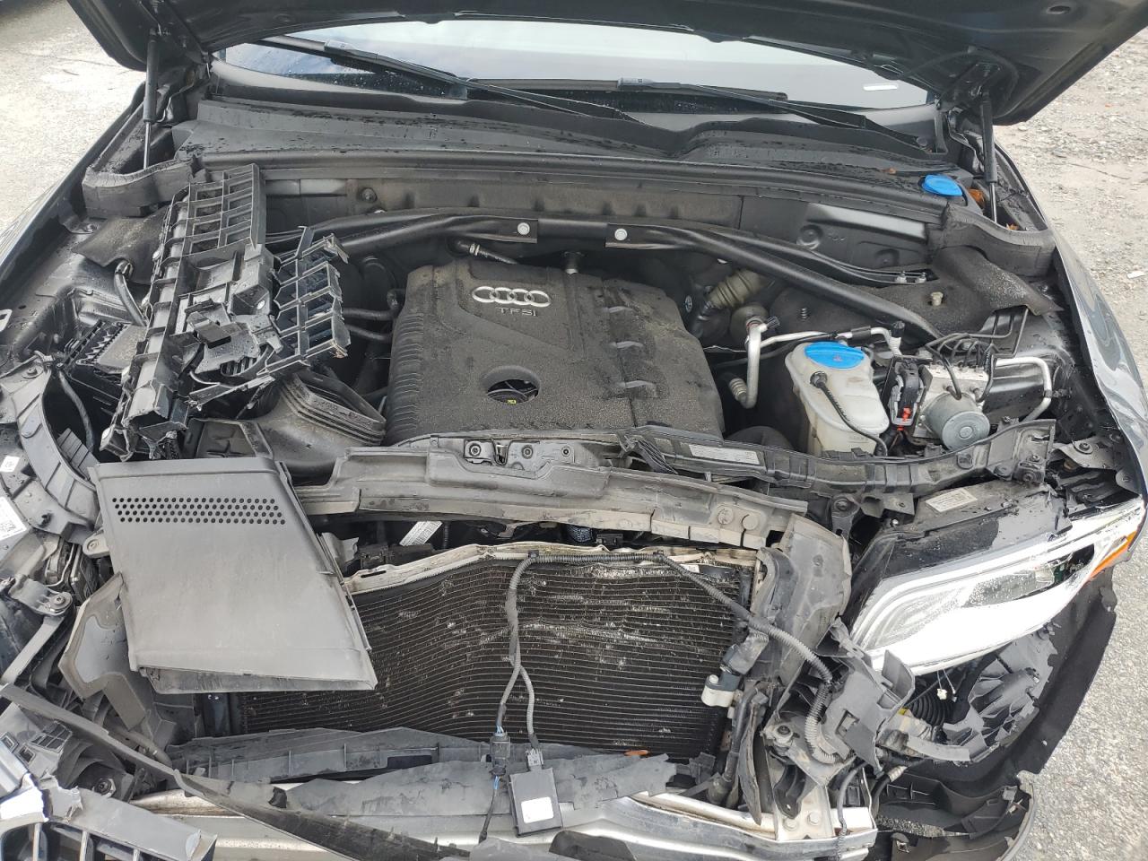 2017 Audi Q5 VIN WA1L2AFP4HA043175 Copart auction photo, front end damage thumbnail 11