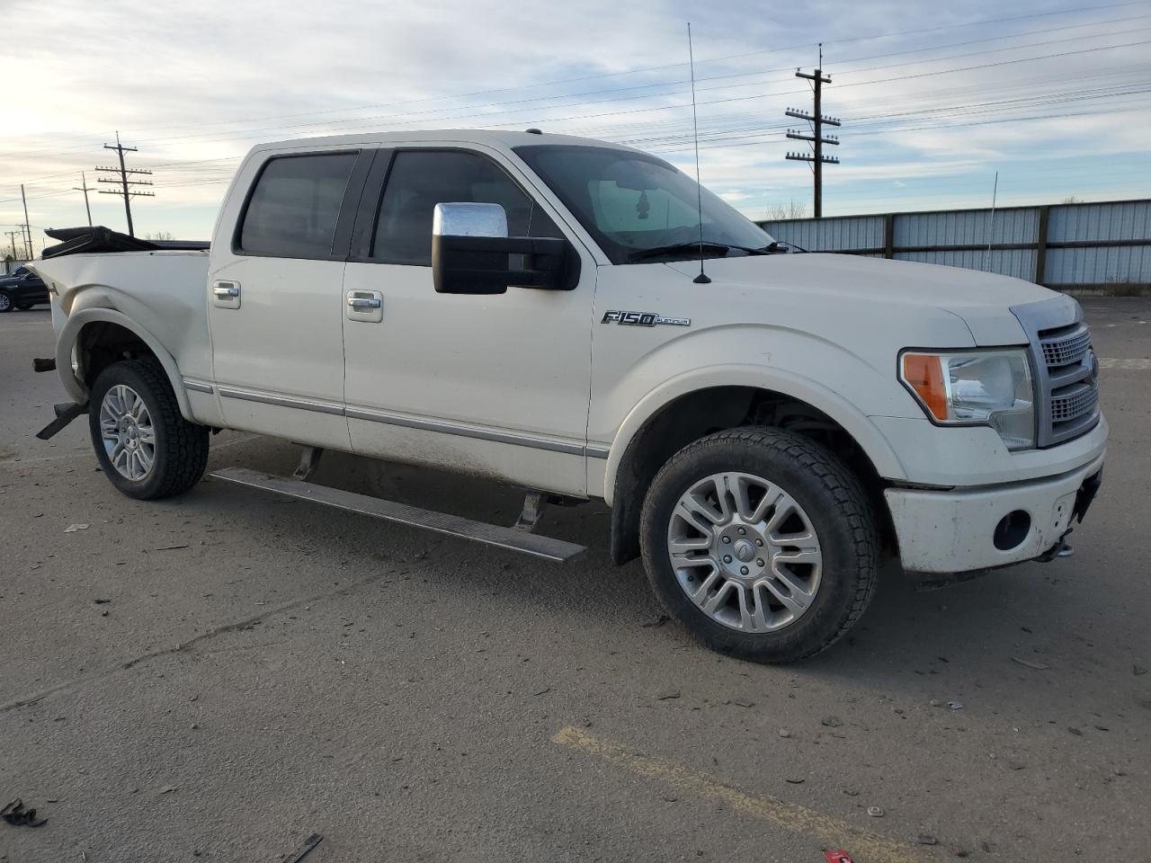 2009 Ford F-150 VIN 1FTPW14V59FA30646 Copart auction photo, rear end / frame damage damage thumbnail 4