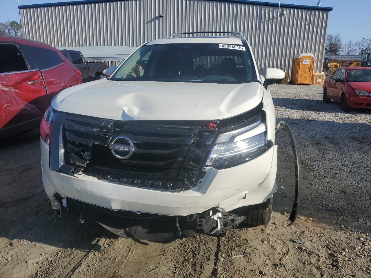 2024 Nissan Pathfinder VIN 5N1DR3DK2RC270990 Copart auction photo, front end damage thumbnail 5
