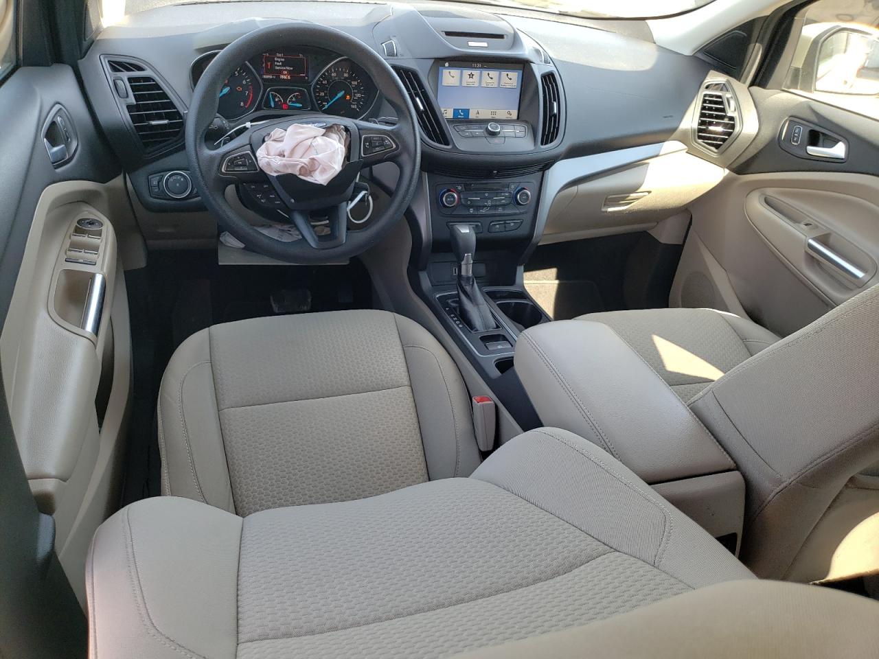 2017 Ford Escape VIN 1FMCU0G96HUE25633 Copart auction photo, front end damage thumbnail 8