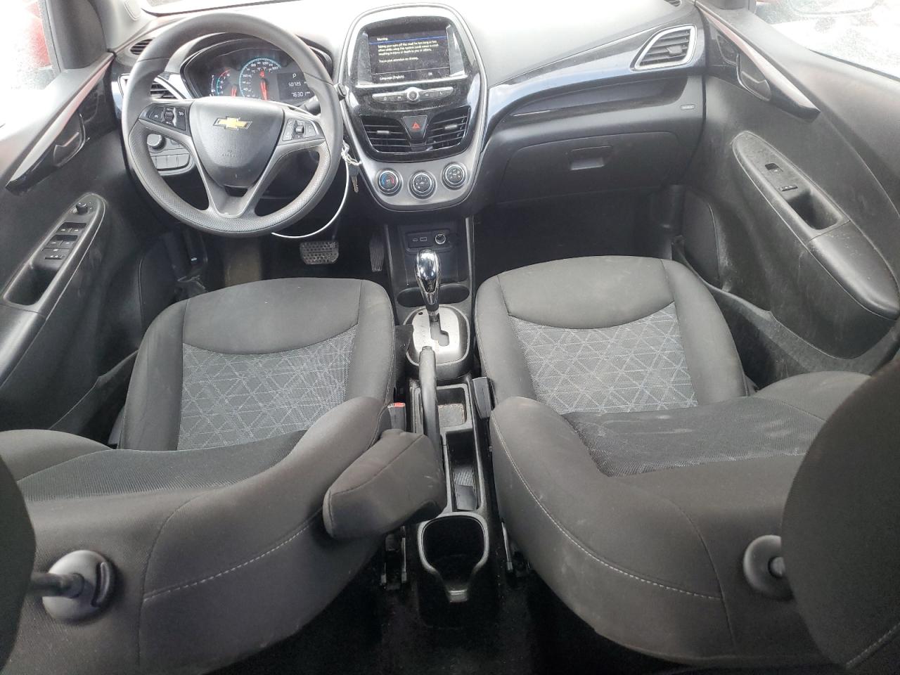 2021 Chevrolet Spark VIN KL8CD6SA8MC747692 Copart auction photo, front end / side damage thumbnail 8