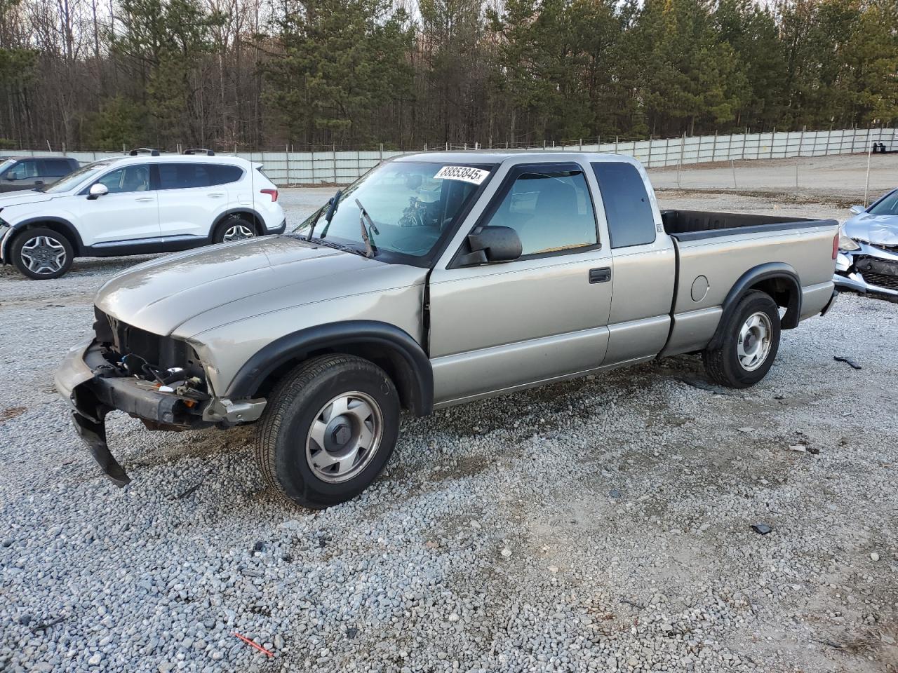 2001 GMC Sonoma VIN 1GTCS19W518202453