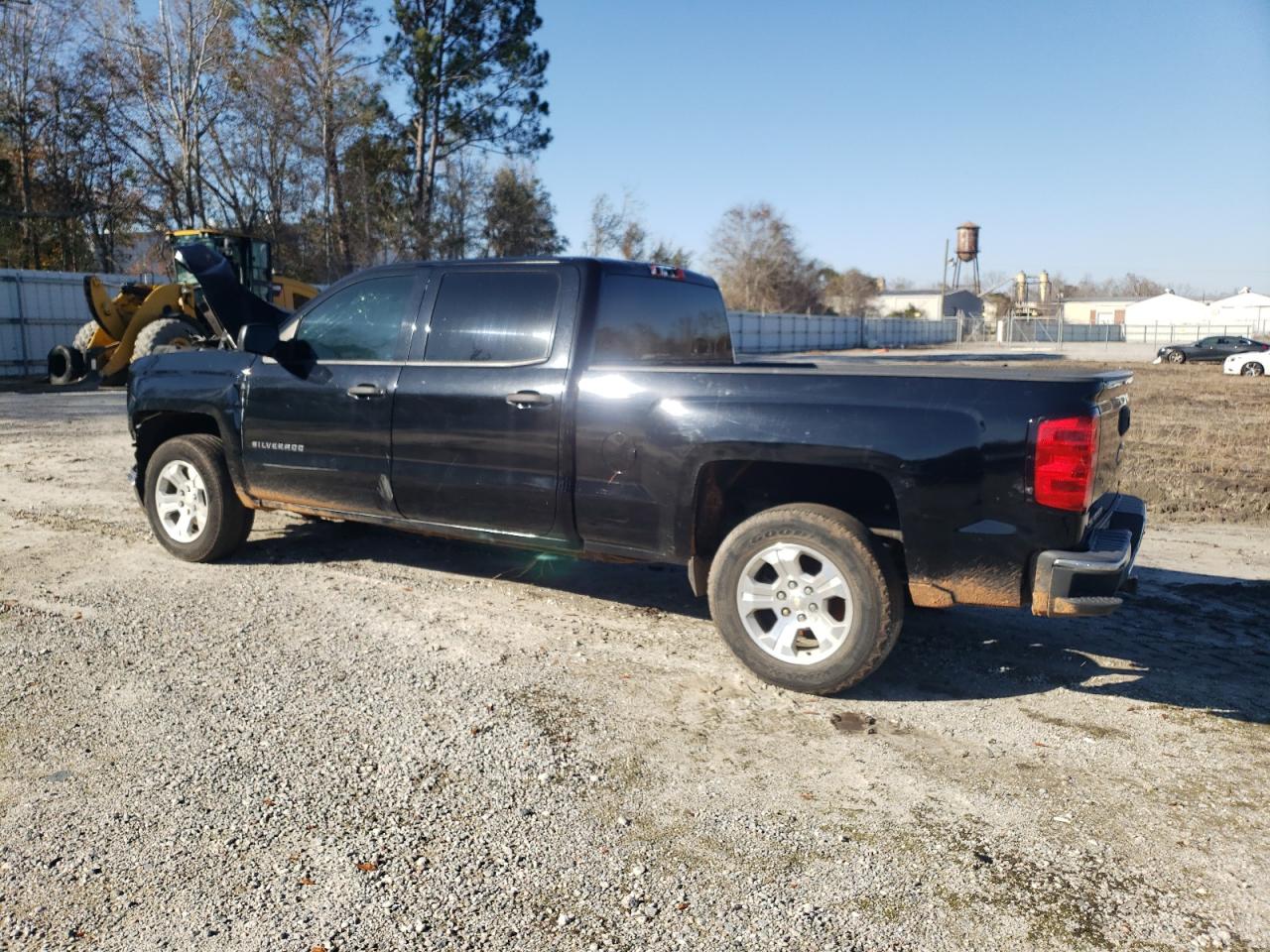 2014 Chevrolet Silverado VIN 1GCUKRECXEF196715 Copart auction photo, front end / side damage thumbnail 2
