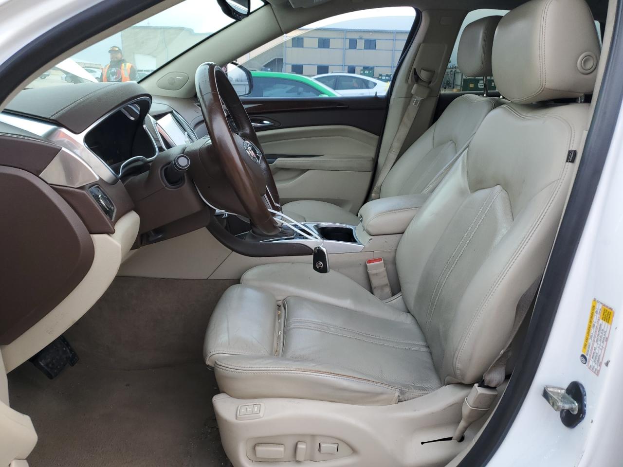 2015 Cadillac SRX VIN 3GYFNBE35FS613060 Copart auction photo, all over damage thumbnail 7