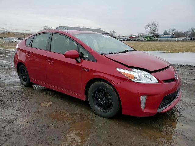 2014 Toyota Prius VIN JTDKN3DU5E0370425 Copart auction photo, front end / side damage thumbnail 10