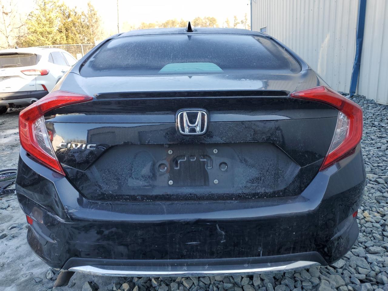 2021 Honda Civic VIN 19XFC1F37ME202758 Copart auction photo, front end / side damage thumbnail 6