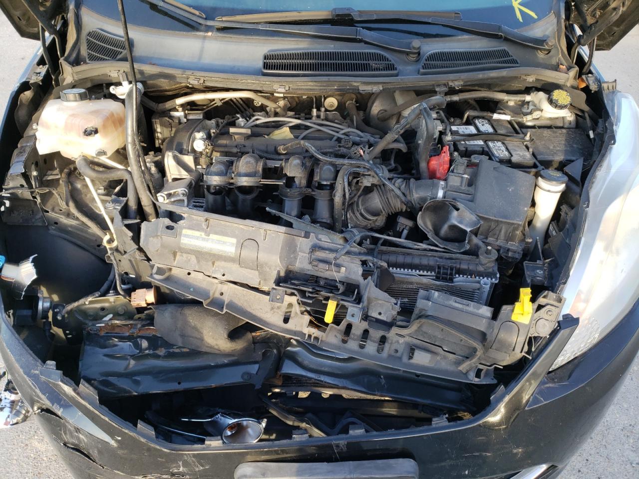 2012 Ford Fiesta VIN 3FADP4BJ8CM111137 Copart auction photo, all over / minor dent/scratches damage thumbnail 7