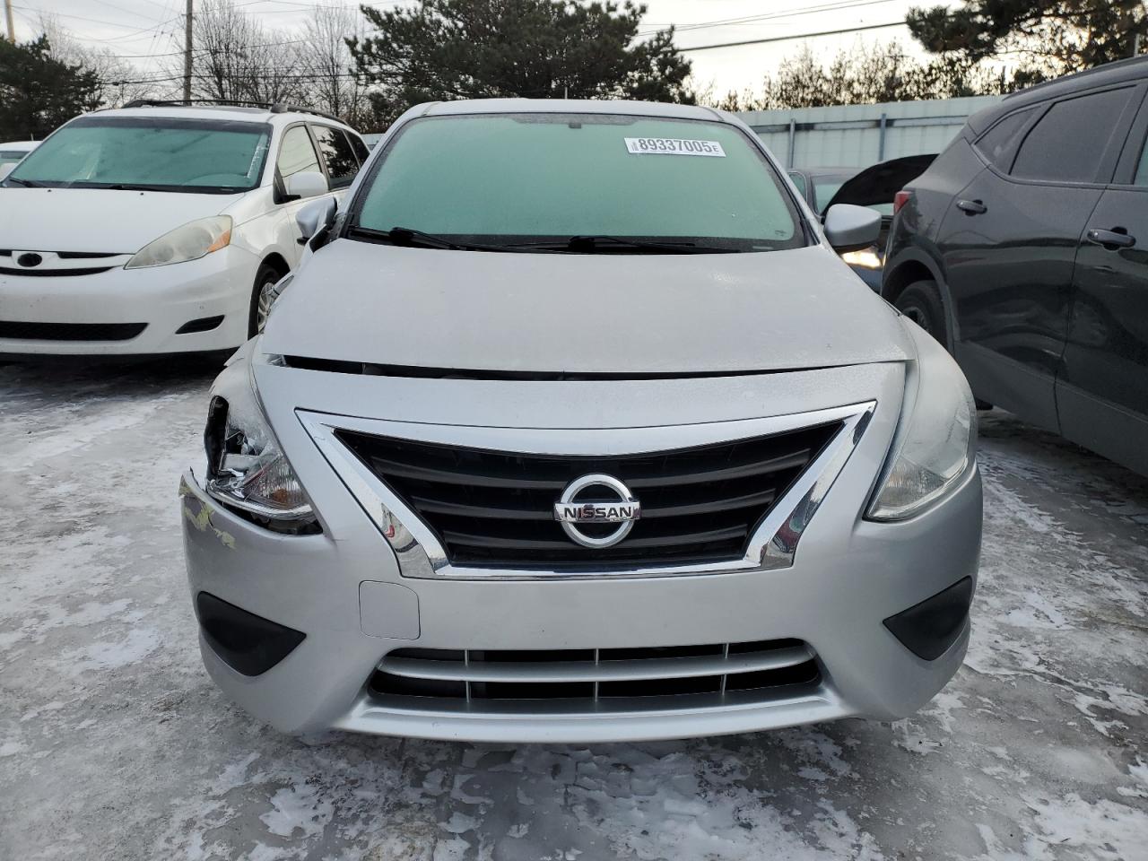 2016 Nissan Versa VIN 3N1CN7AP1GL849931 Copart auction photo, front end / side damage thumbnail 5