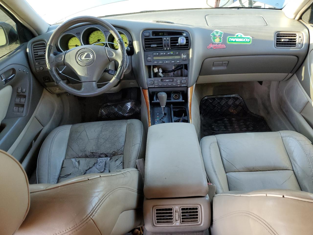 2001 Lexus GS 300 VIN JT8BD69S110150574 Copart auction photo, rear end damage thumbnail 8