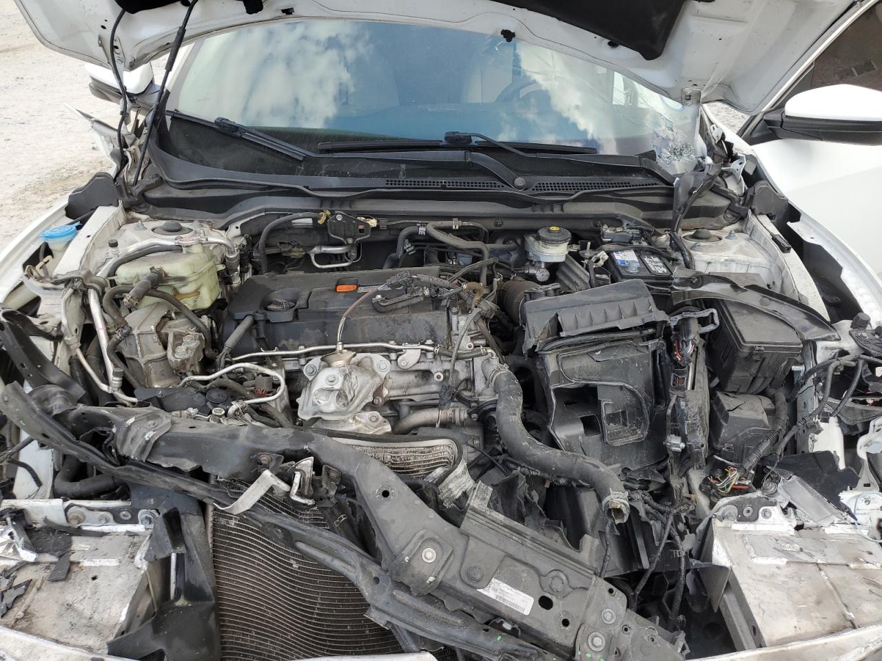 2017 Honda Civic VIN 19XFC2F71HE051222 Copart auction photo, front end damage thumbnail 13