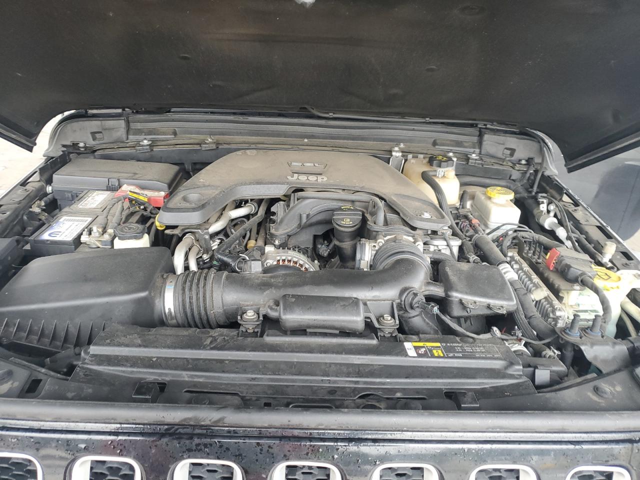 2019 Jeep Wrangler VIN 1C4HJXDG9KW661509 Copart auction photo, front end damage thumbnail 11