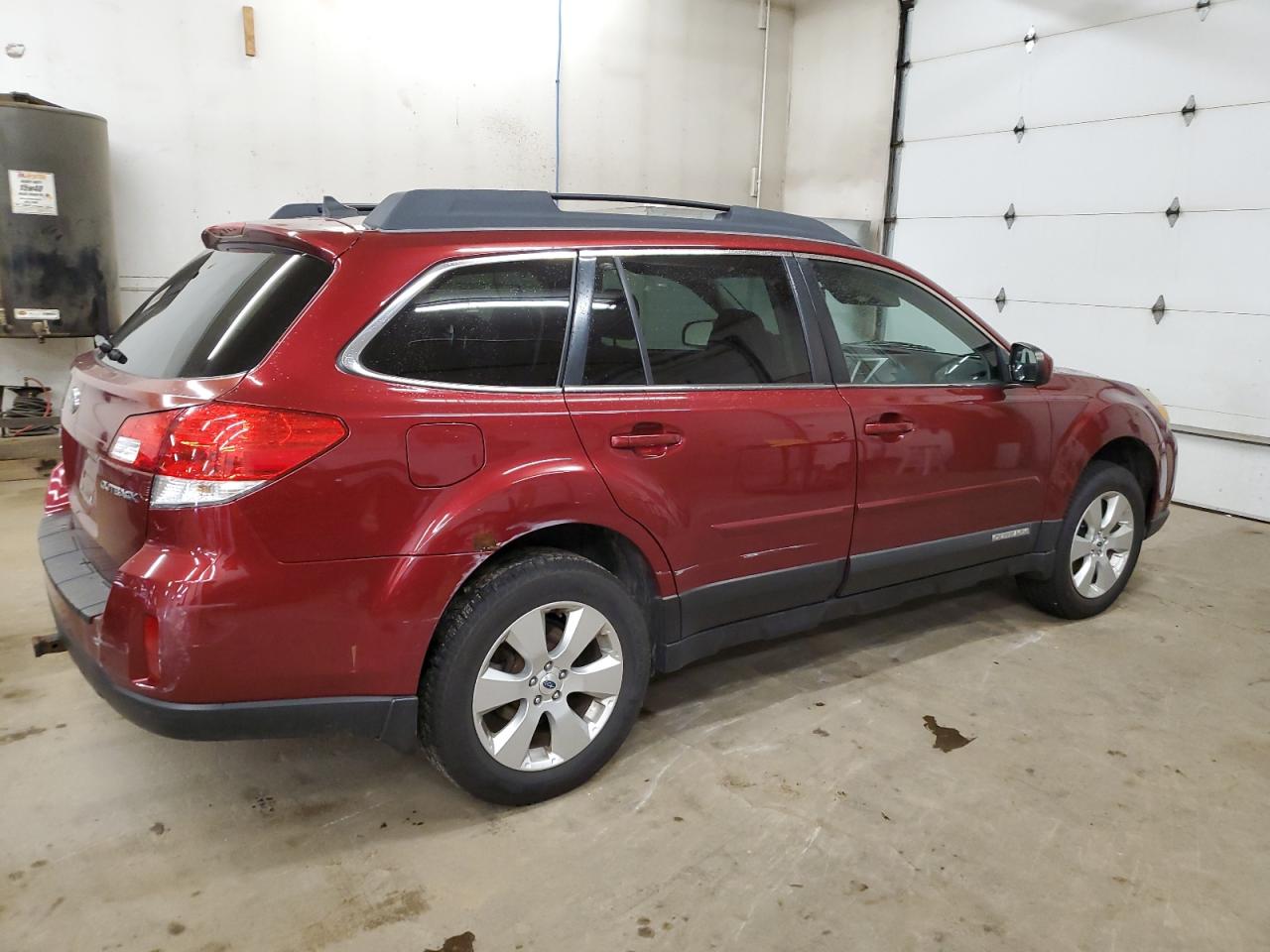 2012 Subaru Outback VIN 4S4BRCKC3C3280325 Copart auction photo, front end / side damage thumbnail 3