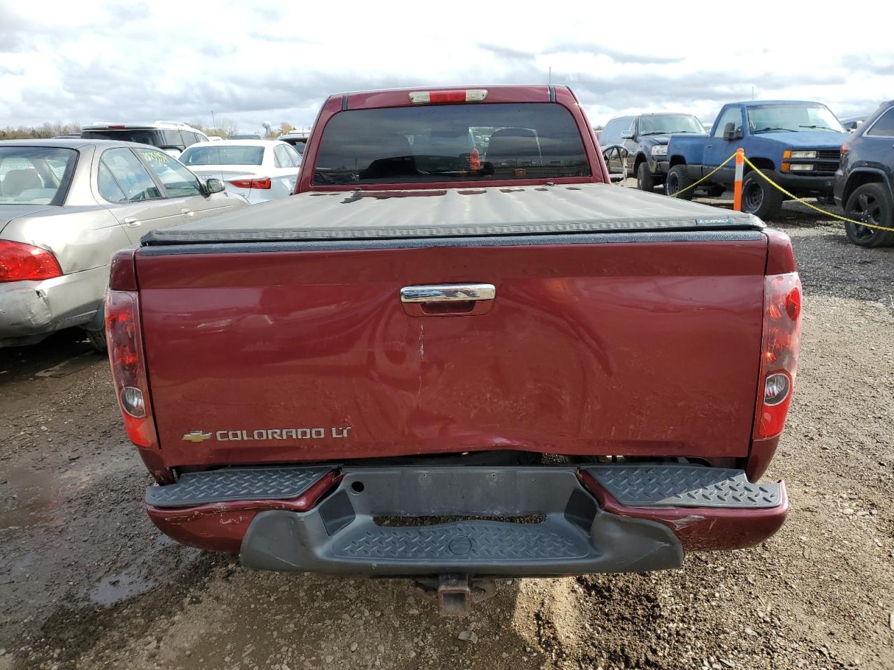 2009 Chevrolet Colorado VIN 1GCCS199398155073 Copart auction photo, rear end damage thumbnail 6
