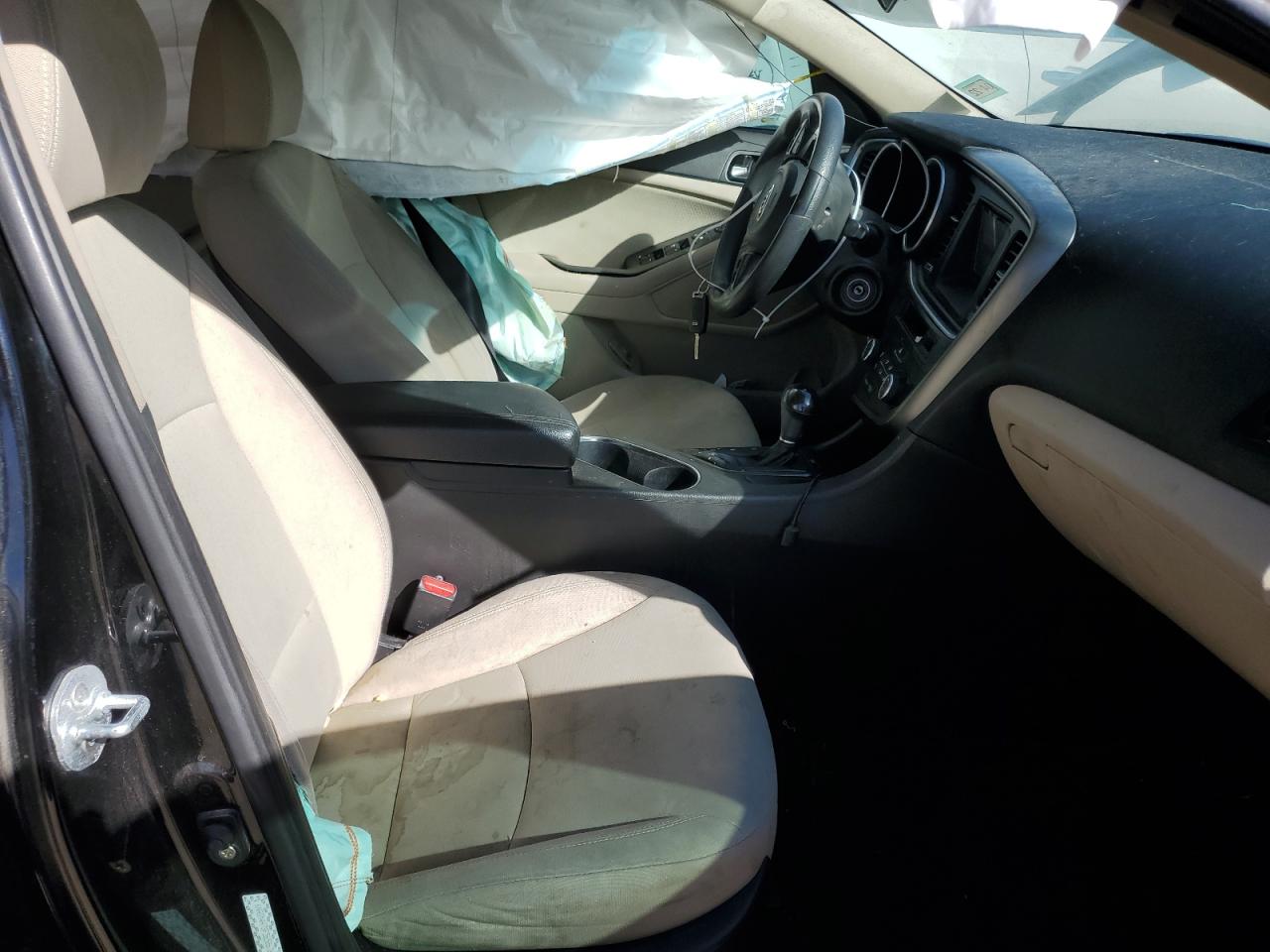 2015 KIA Optima VIN KNAGM4A78F5650676 Copart auction photo, all over damage thumbnail 7