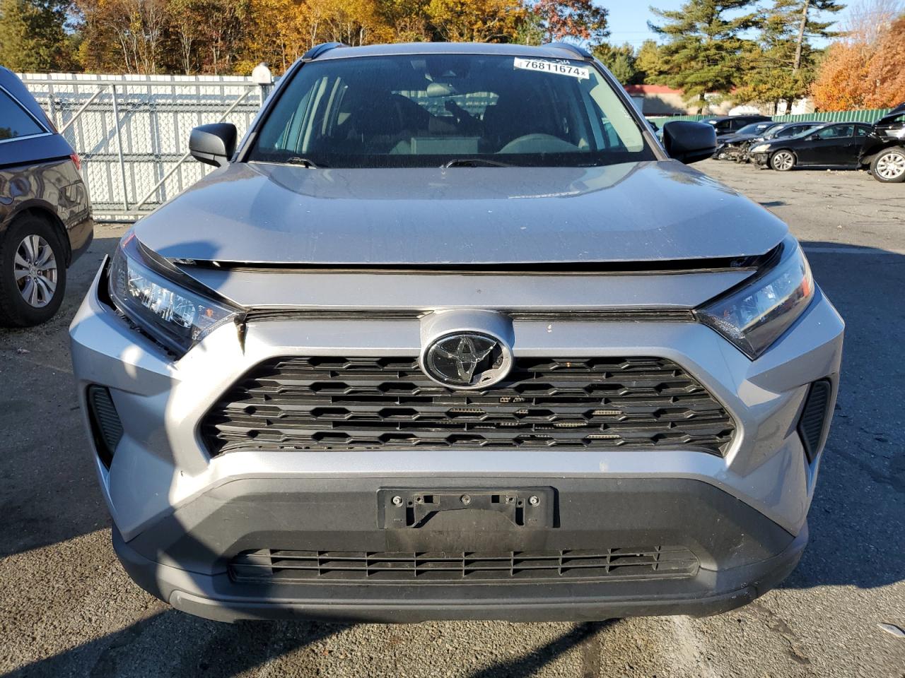 2020 Toyota RAV 4 VIN 2T3F1RFV2LC096116 Copart auction photo, rear end / front end damage thumbnail 5