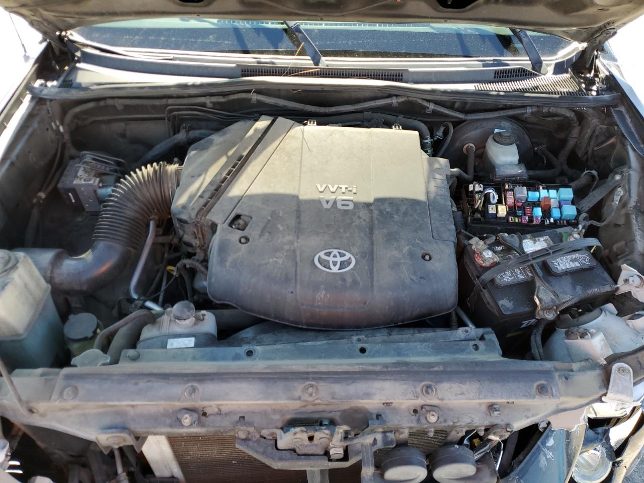 2007 Toyota Tacoma VIN 5TETU22NX7Z405427 Copart auction photo, front end / rear end damage thumbnail 12