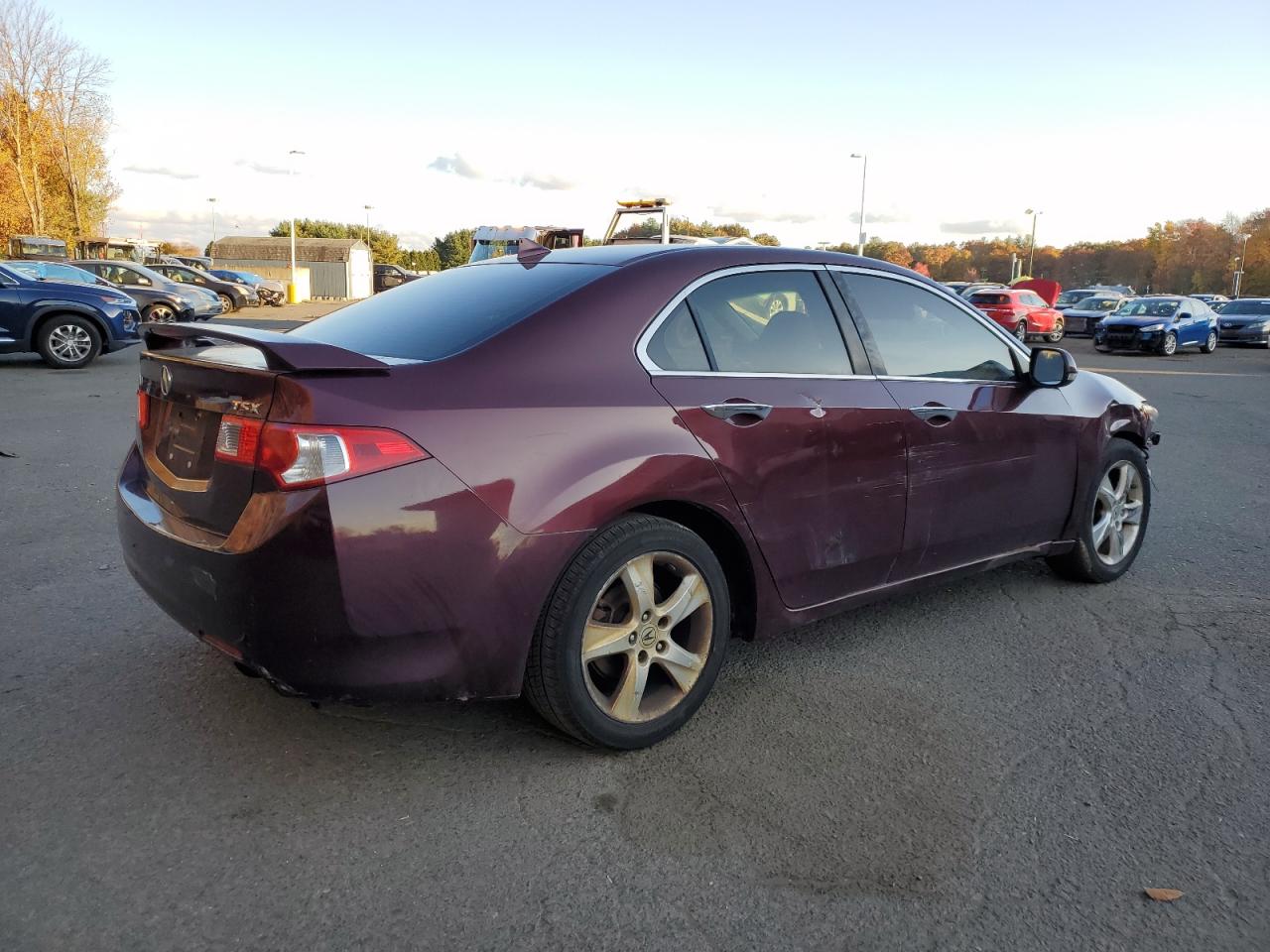 2010 Acura TSX VIN JH4CU2F69AC043386 Copart auction photo, minor dent/scratches / all over damage thumbnail 3