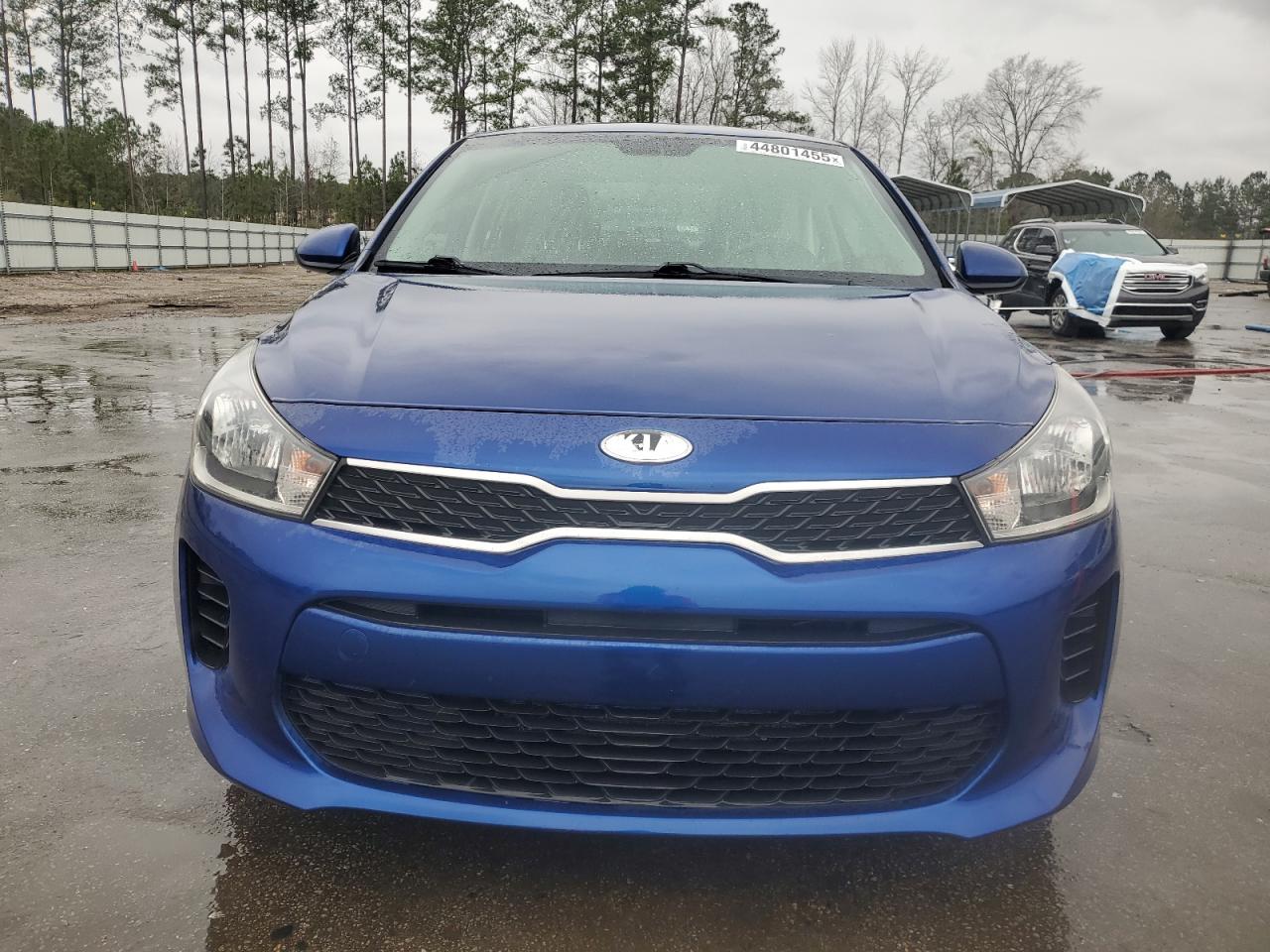 2019 KIA Rio VIN 3KPA24AB0KE198580 Copart auction photo, side damage thumbnail 5