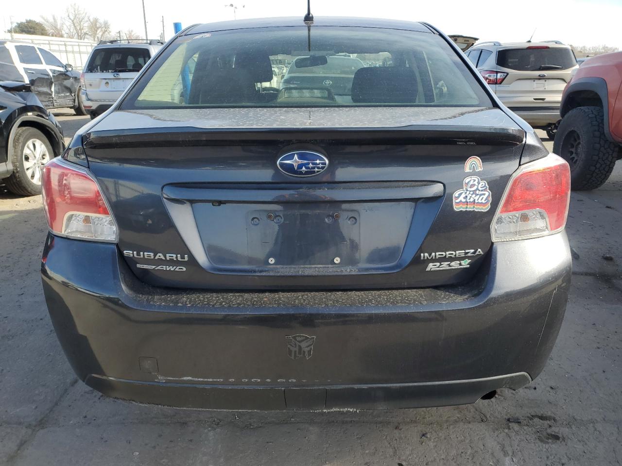 2016 Subaru Impreza VIN JF1GJAB68GH017567 Copart auction photo, front end damage thumbnail 6