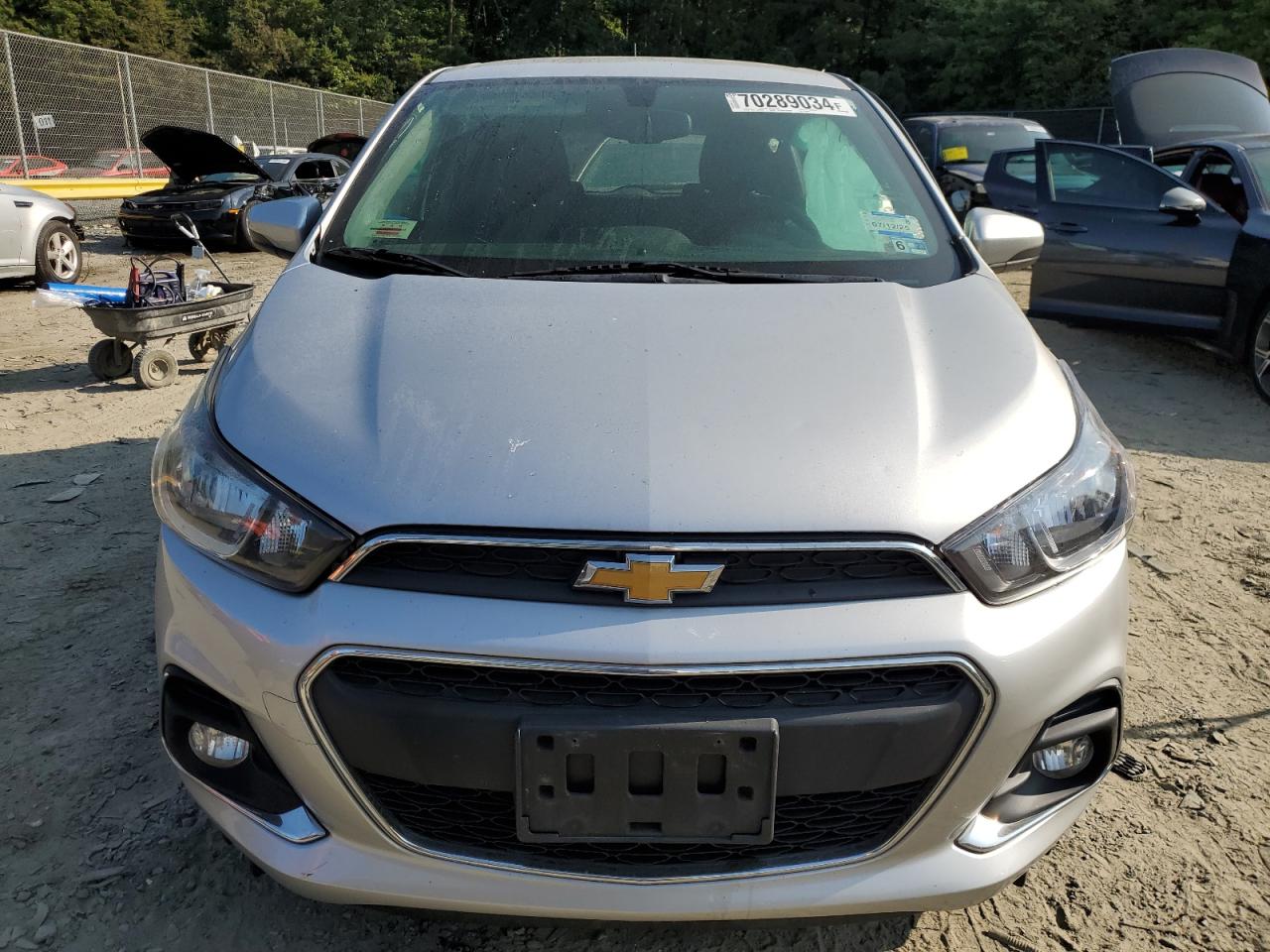2016 Chevrolet Spark VIN KL8CD6SAXGC618938 Copart auction photo, side damage thumbnail 5